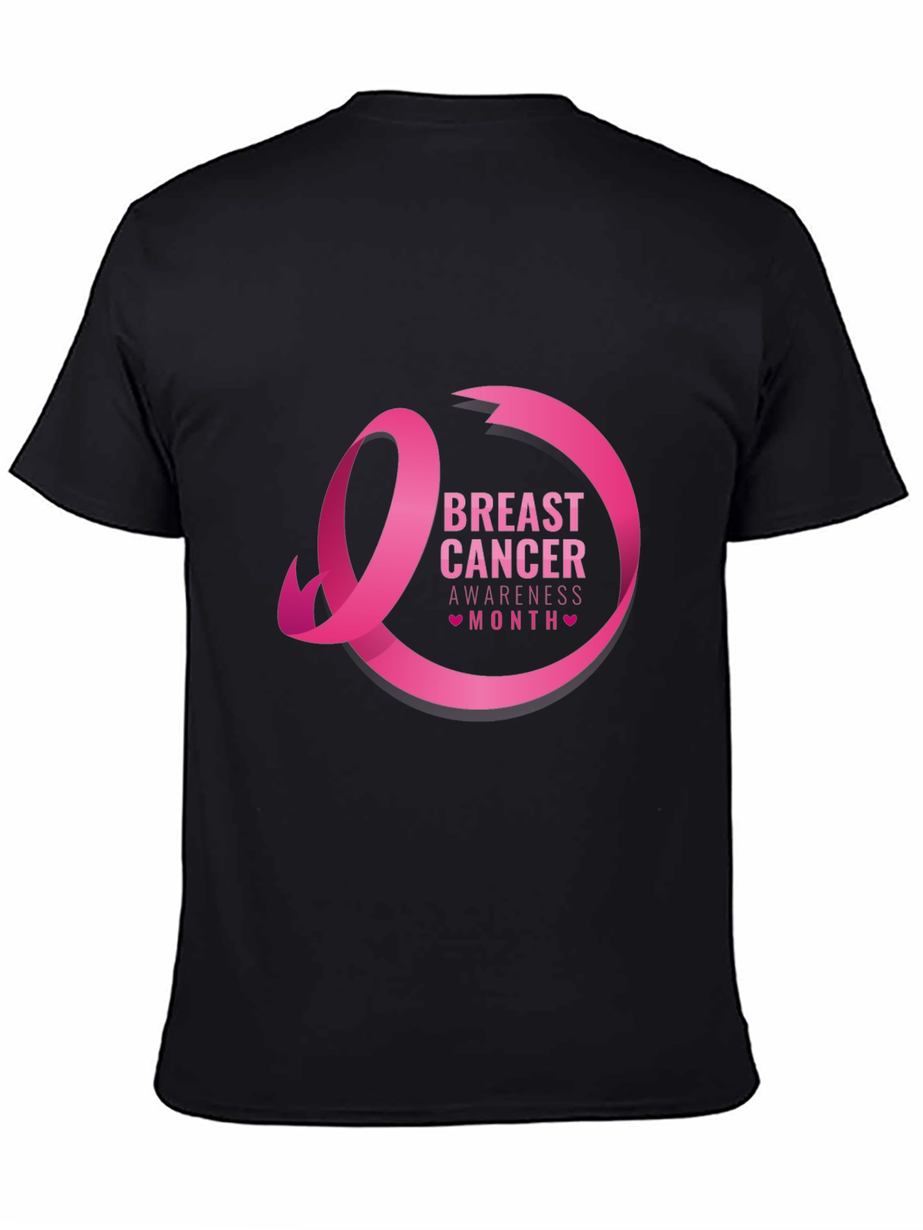 Breast Cancer Awareness Month Black T-Shirt