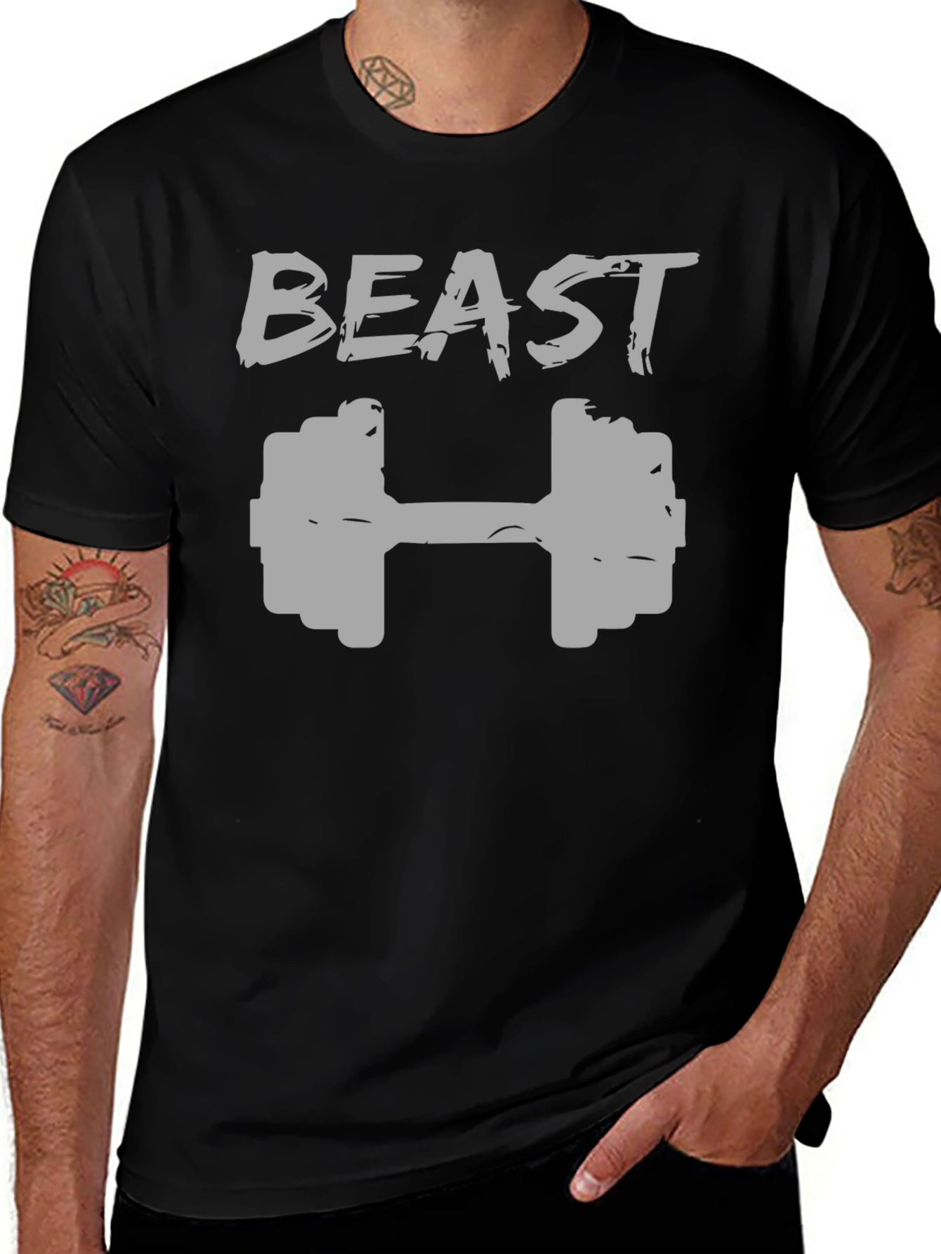 Beast Mode Activated: Gym T-Shirt