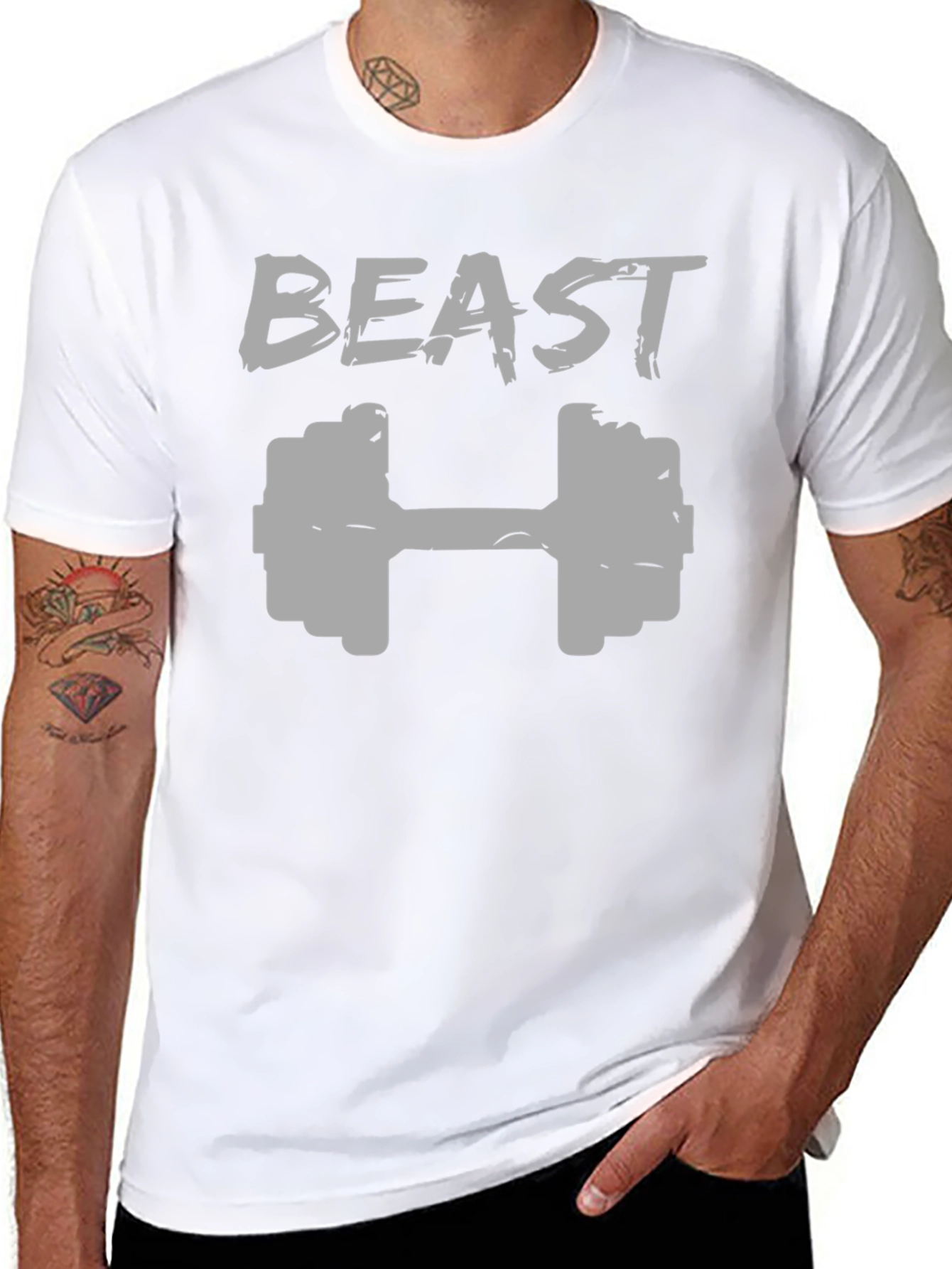 Beast Mode Activated: Gym T-Shirt