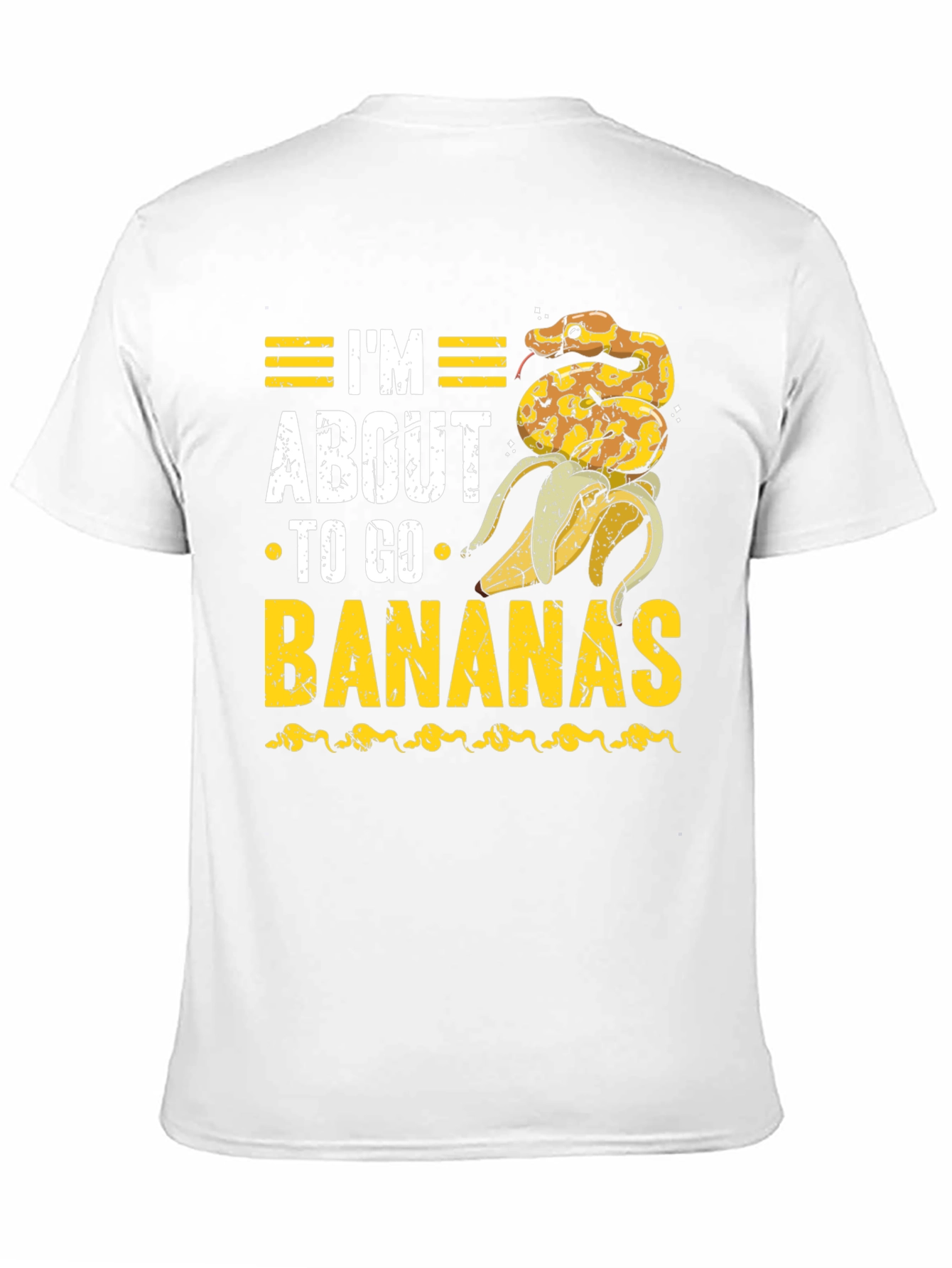 Im About To Go Bananas Snake T-Shirt