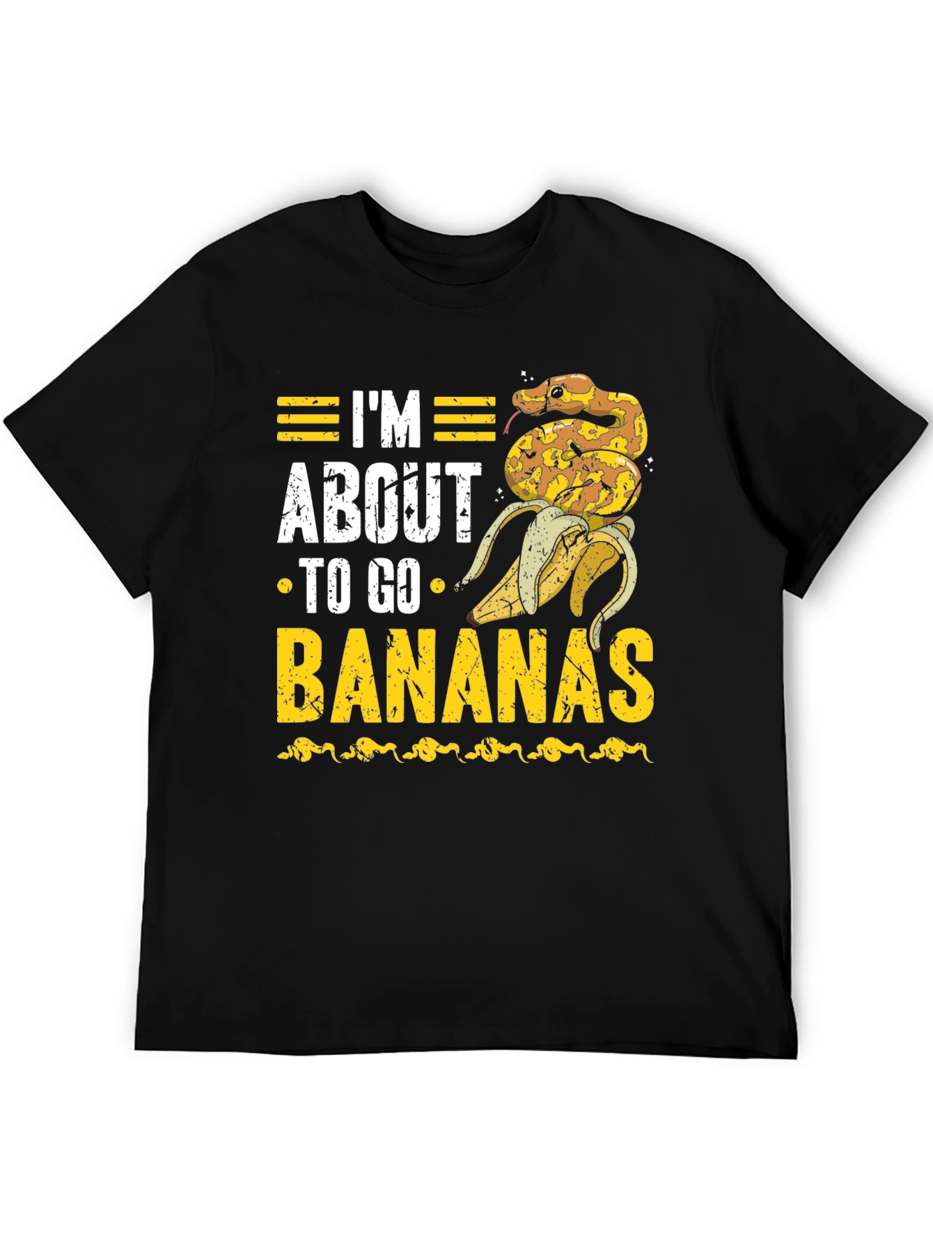 Im About To Go Bananas Snake T-Shirt