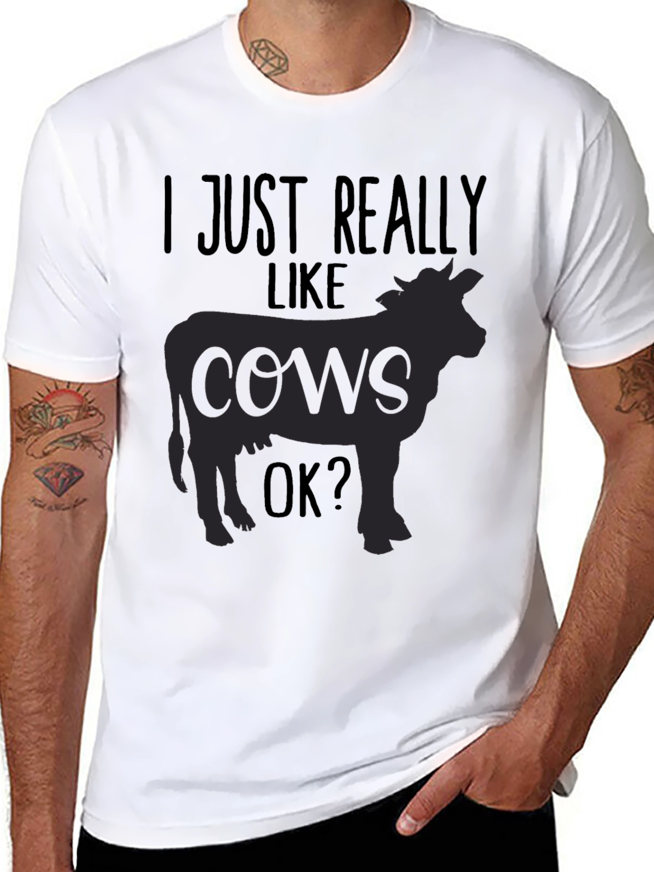 I Just Really Like Cows T-Shirt