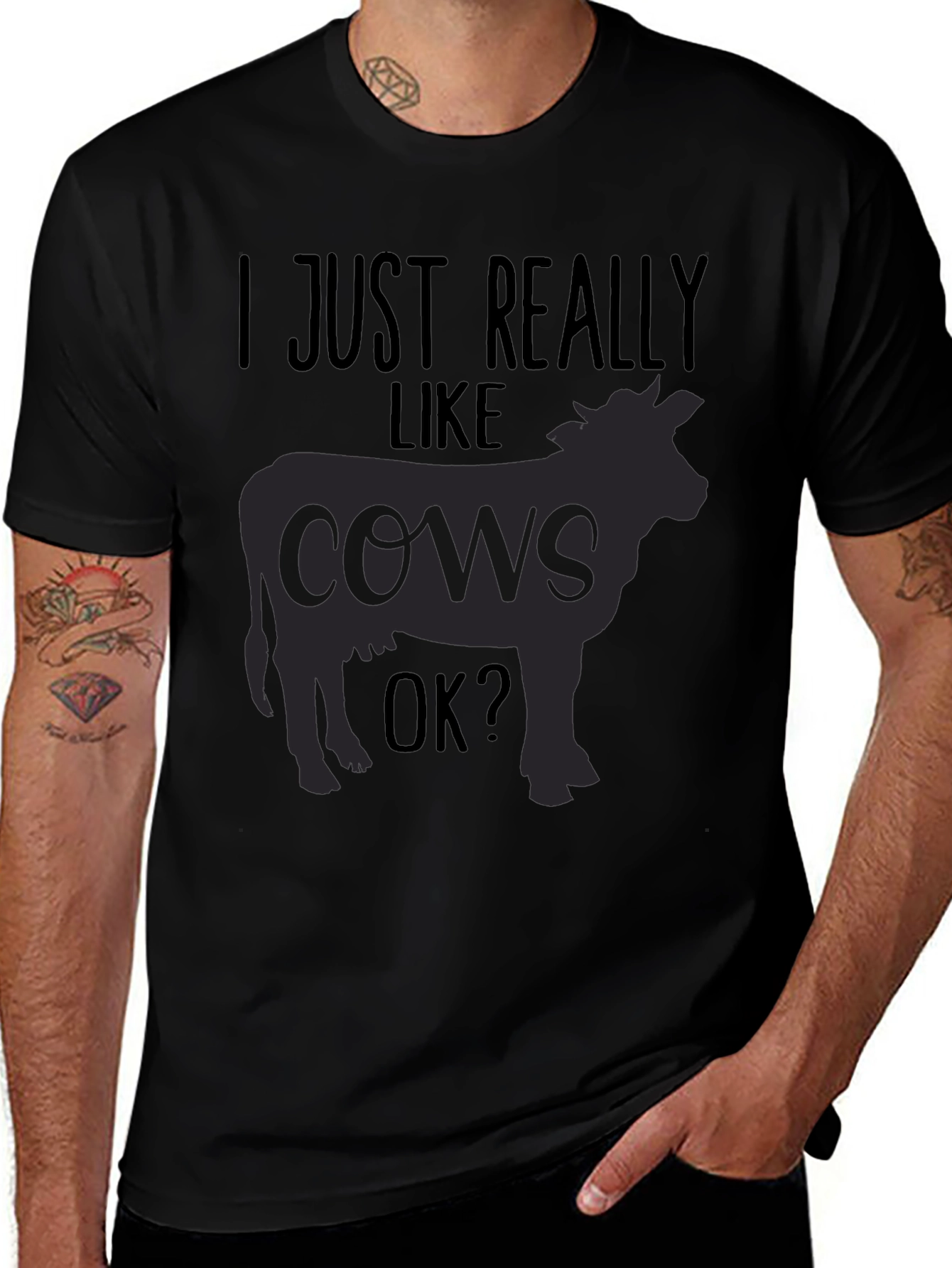 I Just Really Like Cows T-Shirt
