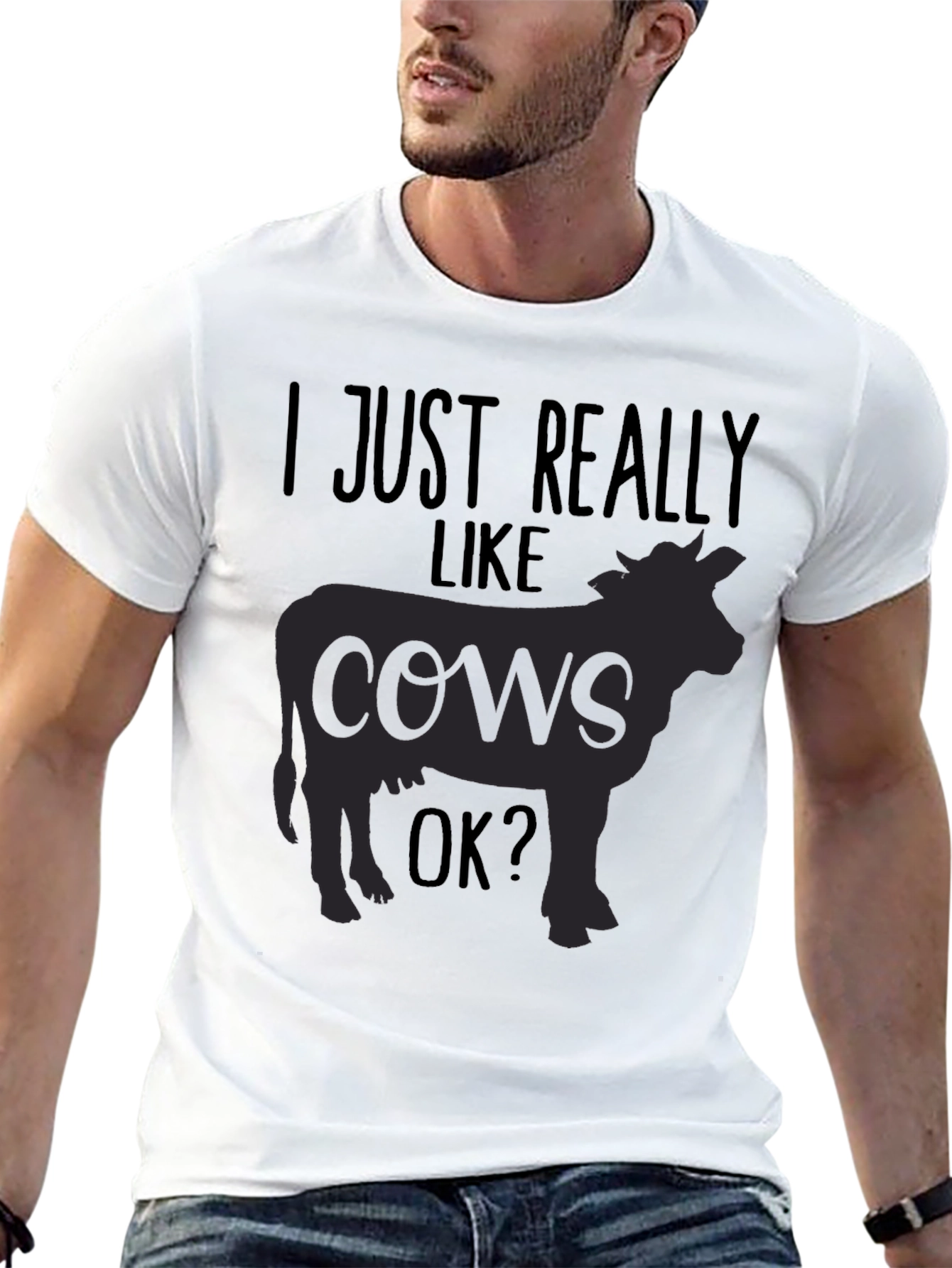 I Just Really Like Cows T-Shirt