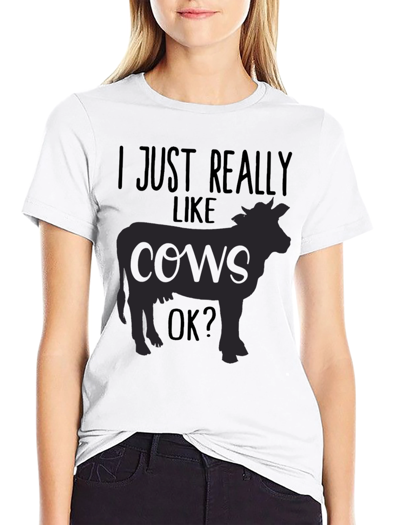 I Just Really Like Cows T-Shirt