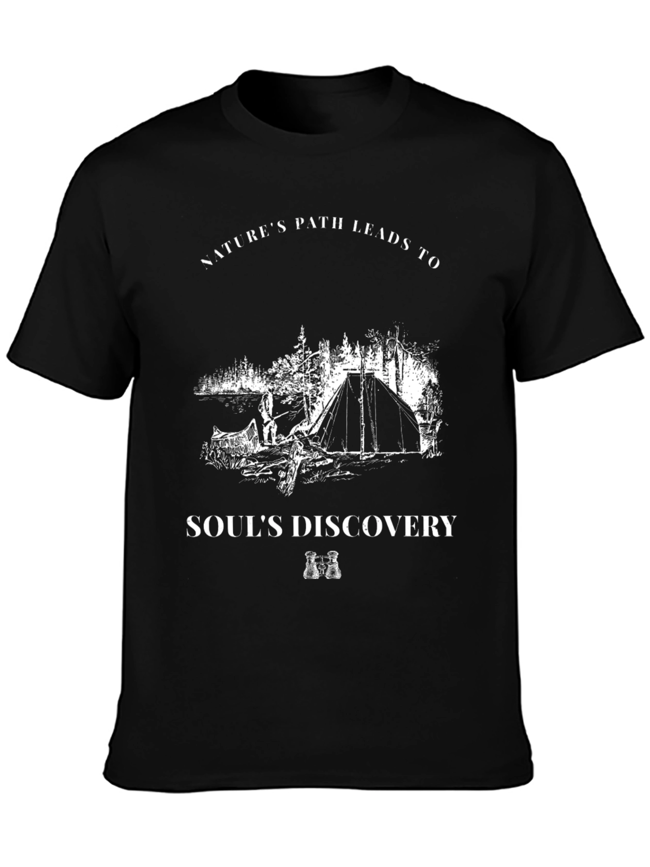 Natures Path Discovery T-Shirt - Black