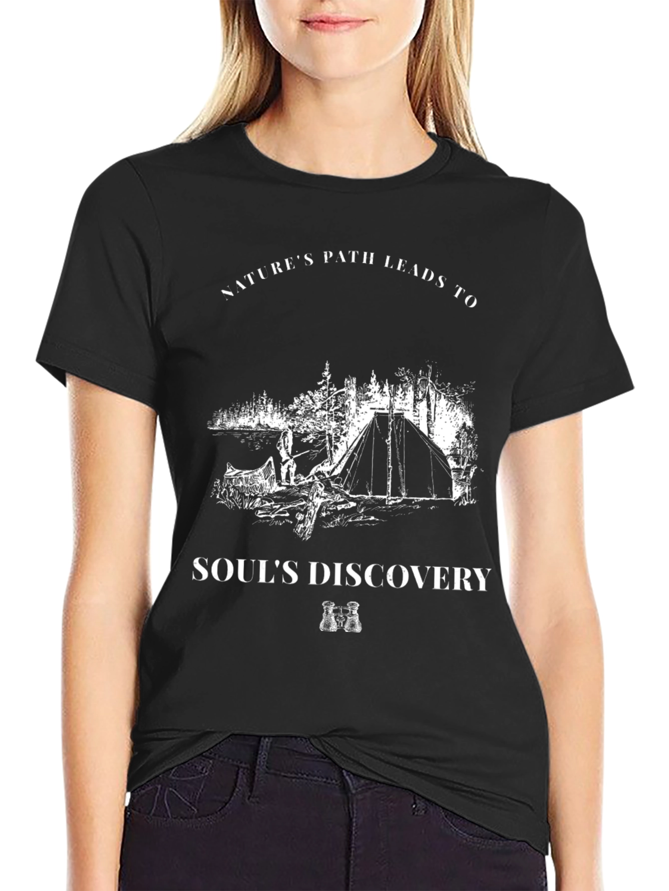 Natures Path Discovery T-Shirt - Black