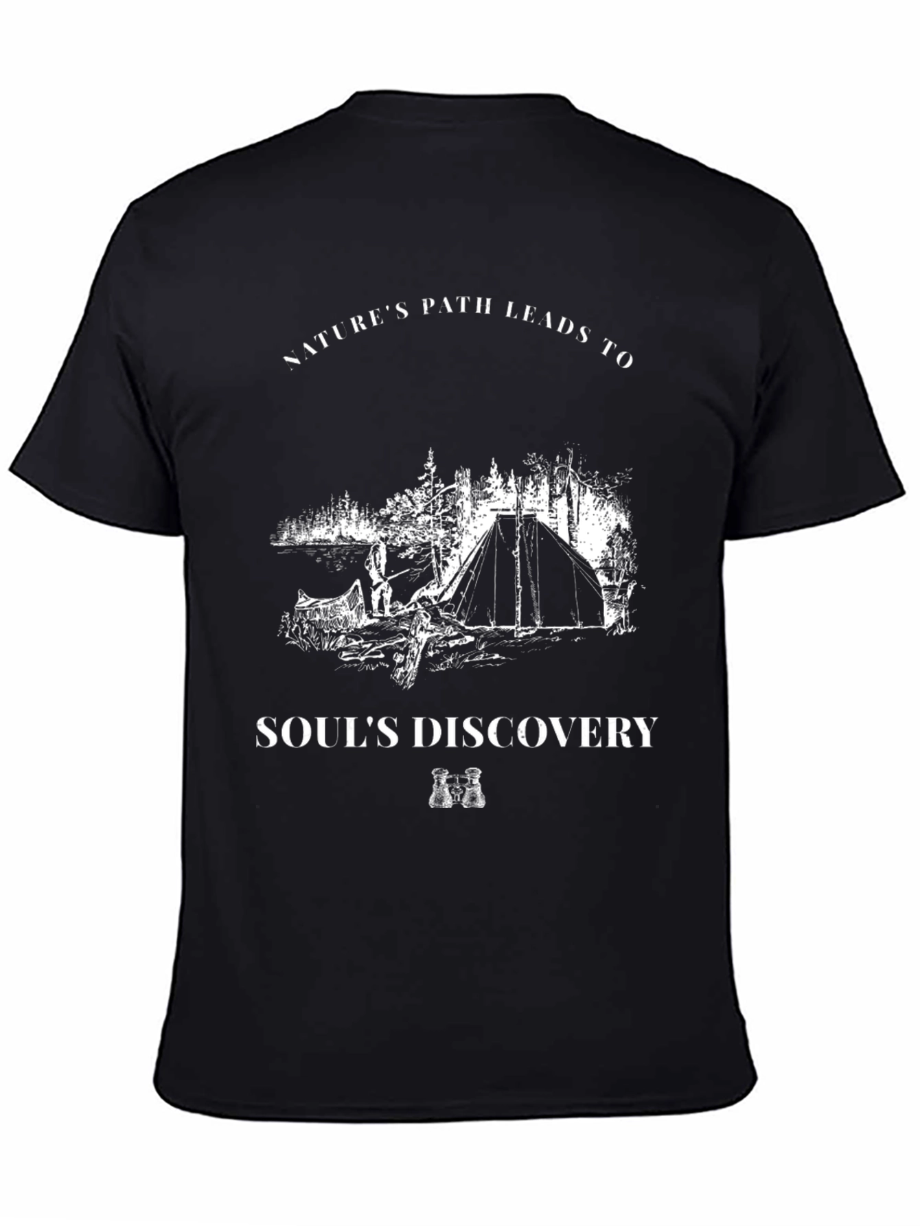 Natures Path Discovery T-Shirt - Black