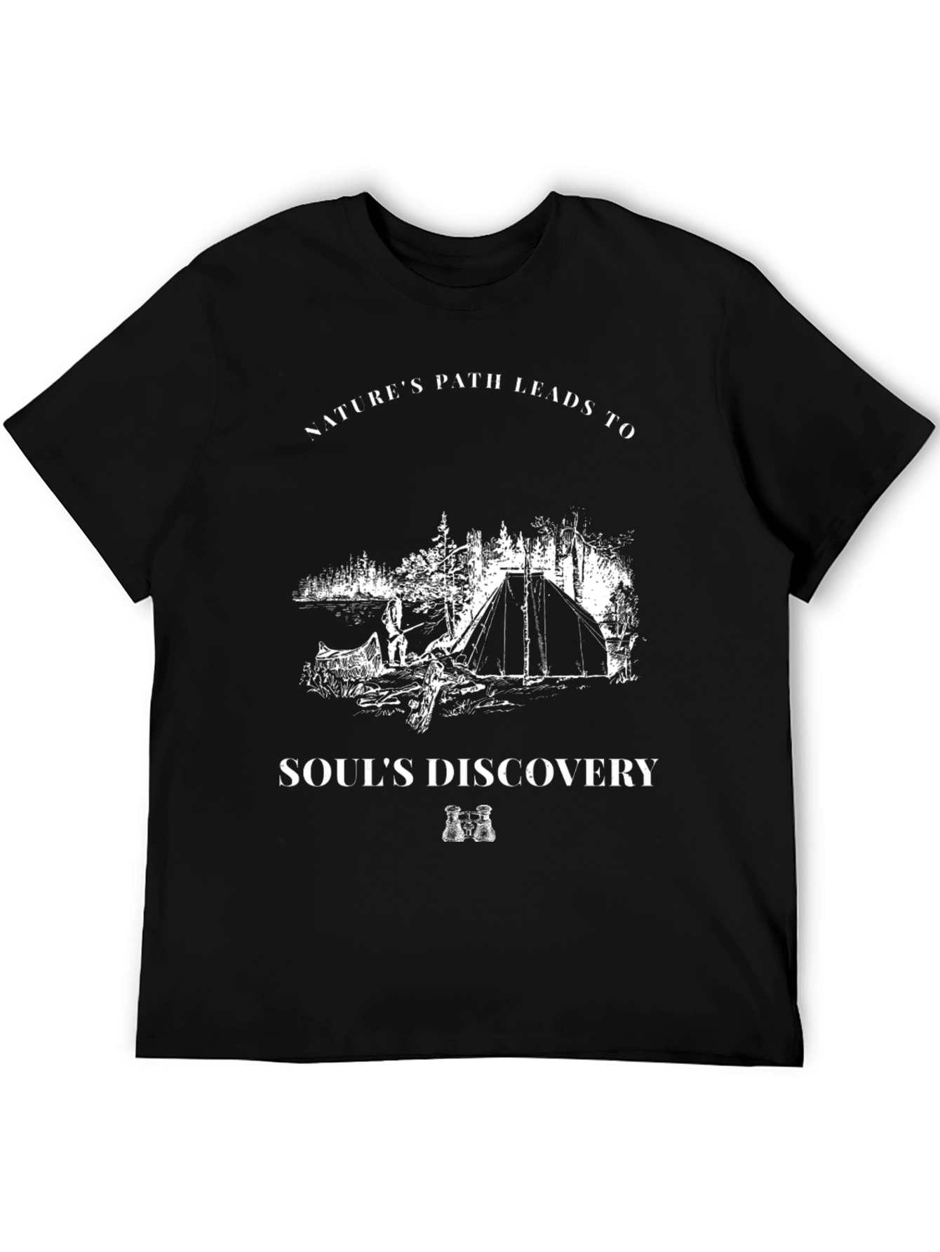 Natures Path Discovery T-Shirt - Black