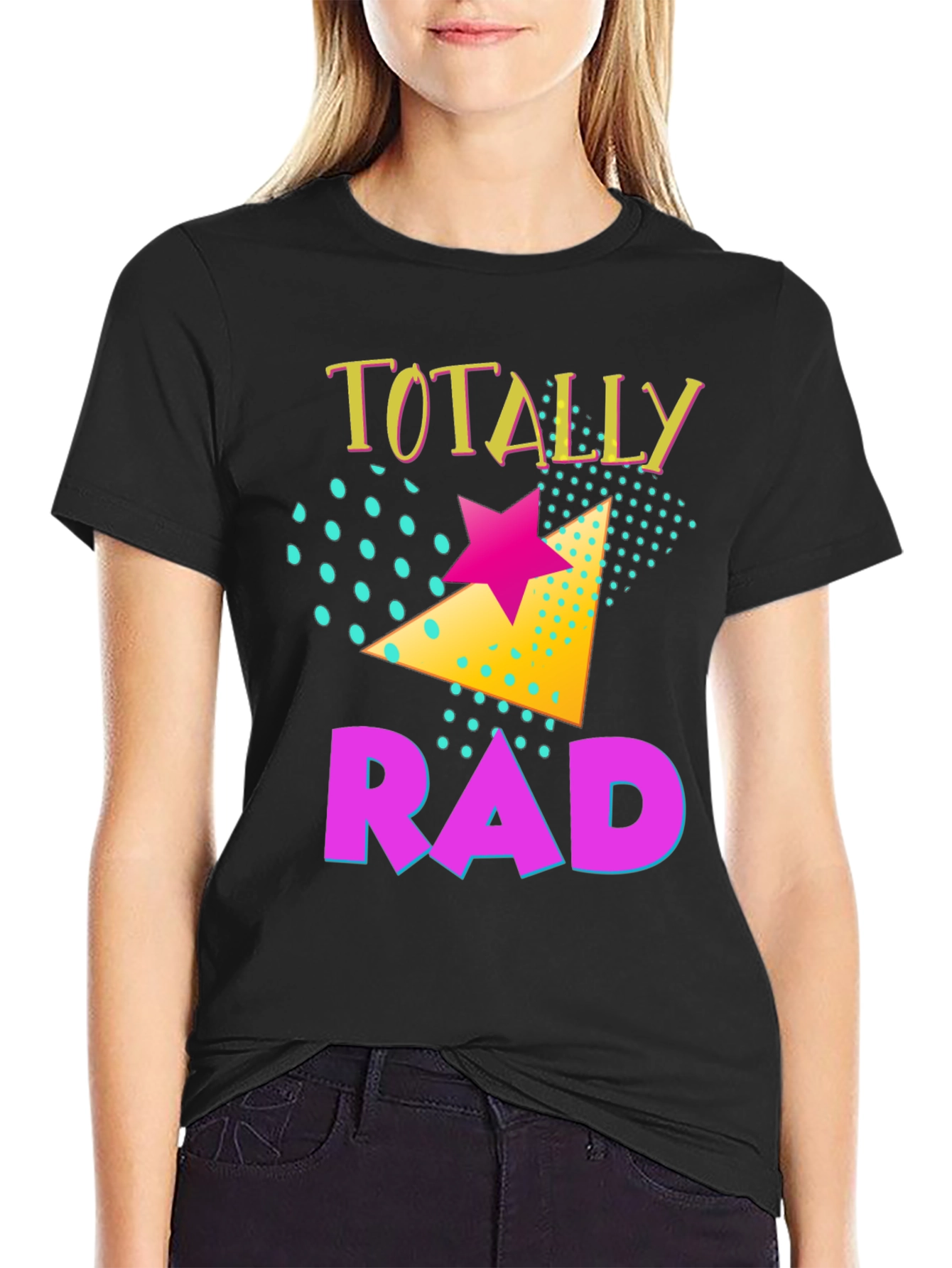 Totally Rad Retro Graphic T-Shirt