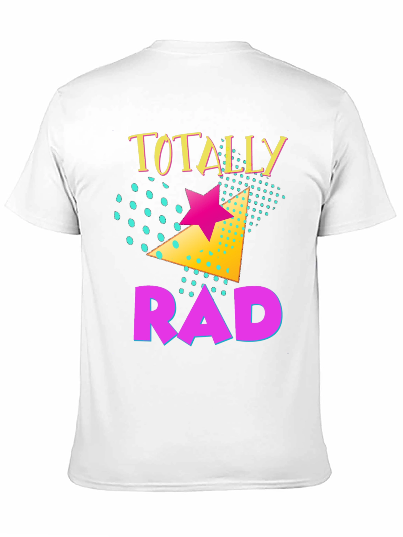 Totally Rad Retro Graphic T-Shirt