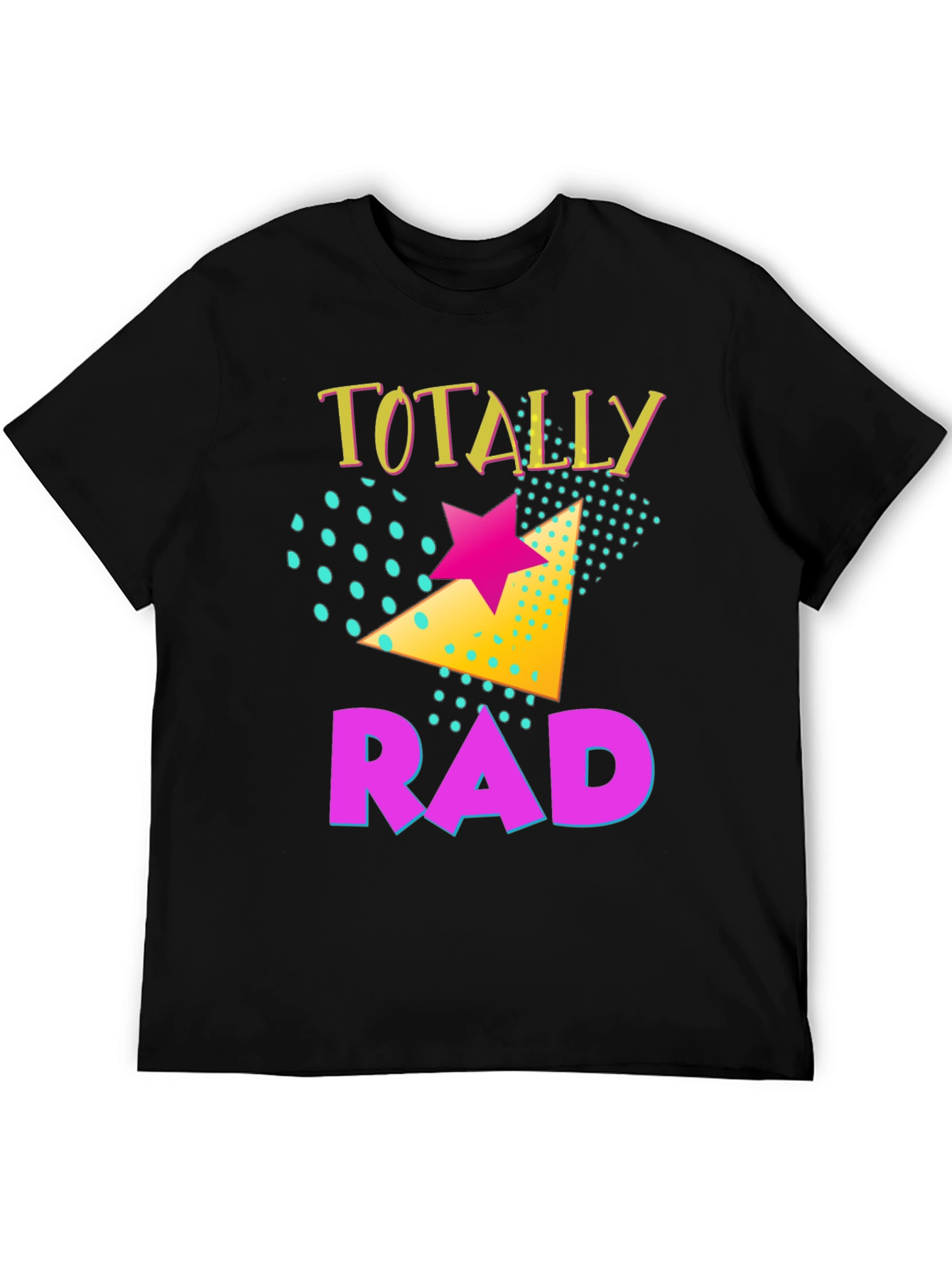 Totally Rad Retro Graphic T-Shirt