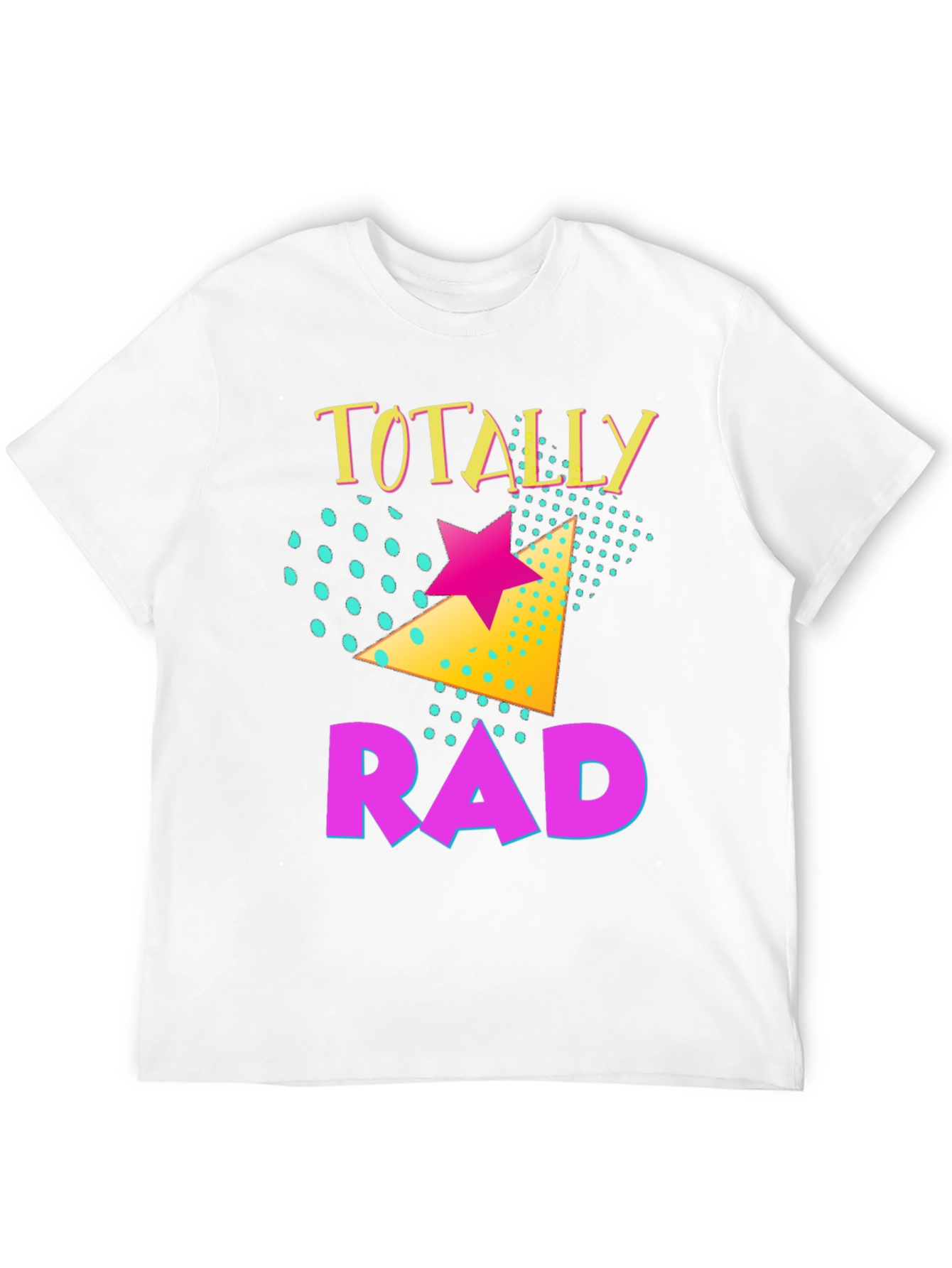 Totally Rad Retro Graphic T-Shirt