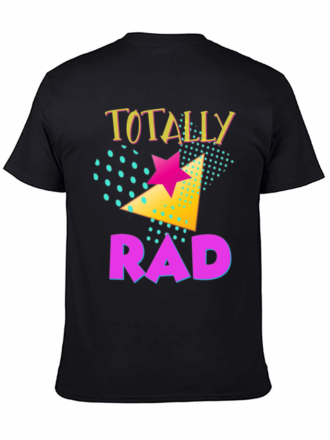 Totally Rad Retro Graphic T-Shirt