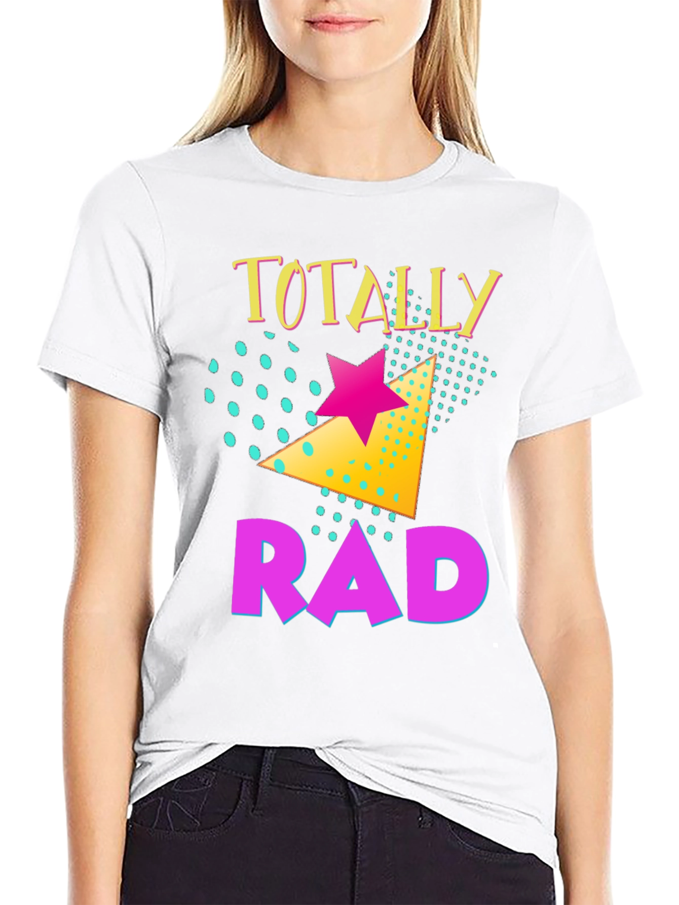 Totally Rad Retro Graphic T-Shirt