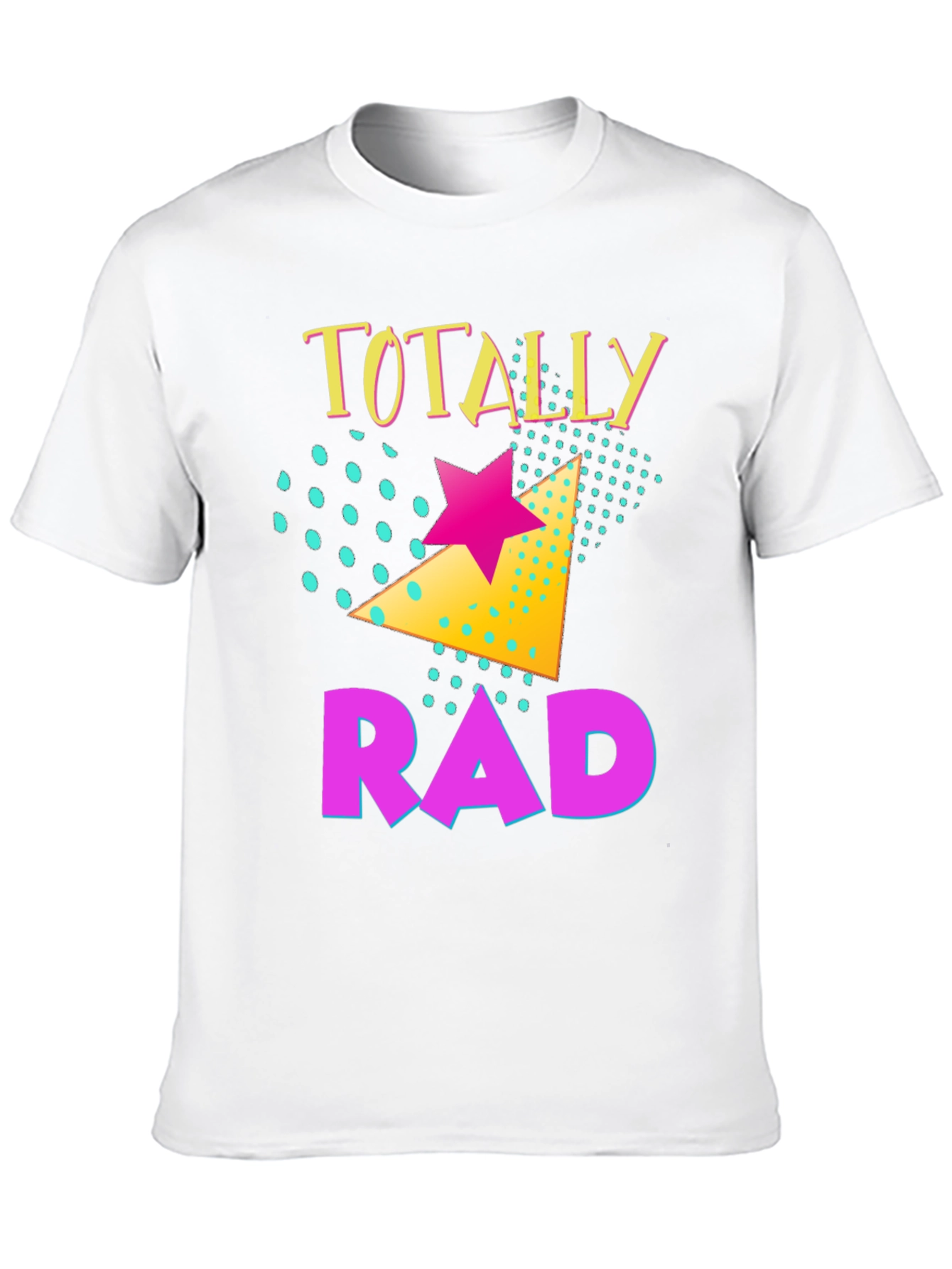 Totally Rad Retro Graphic T-Shirt