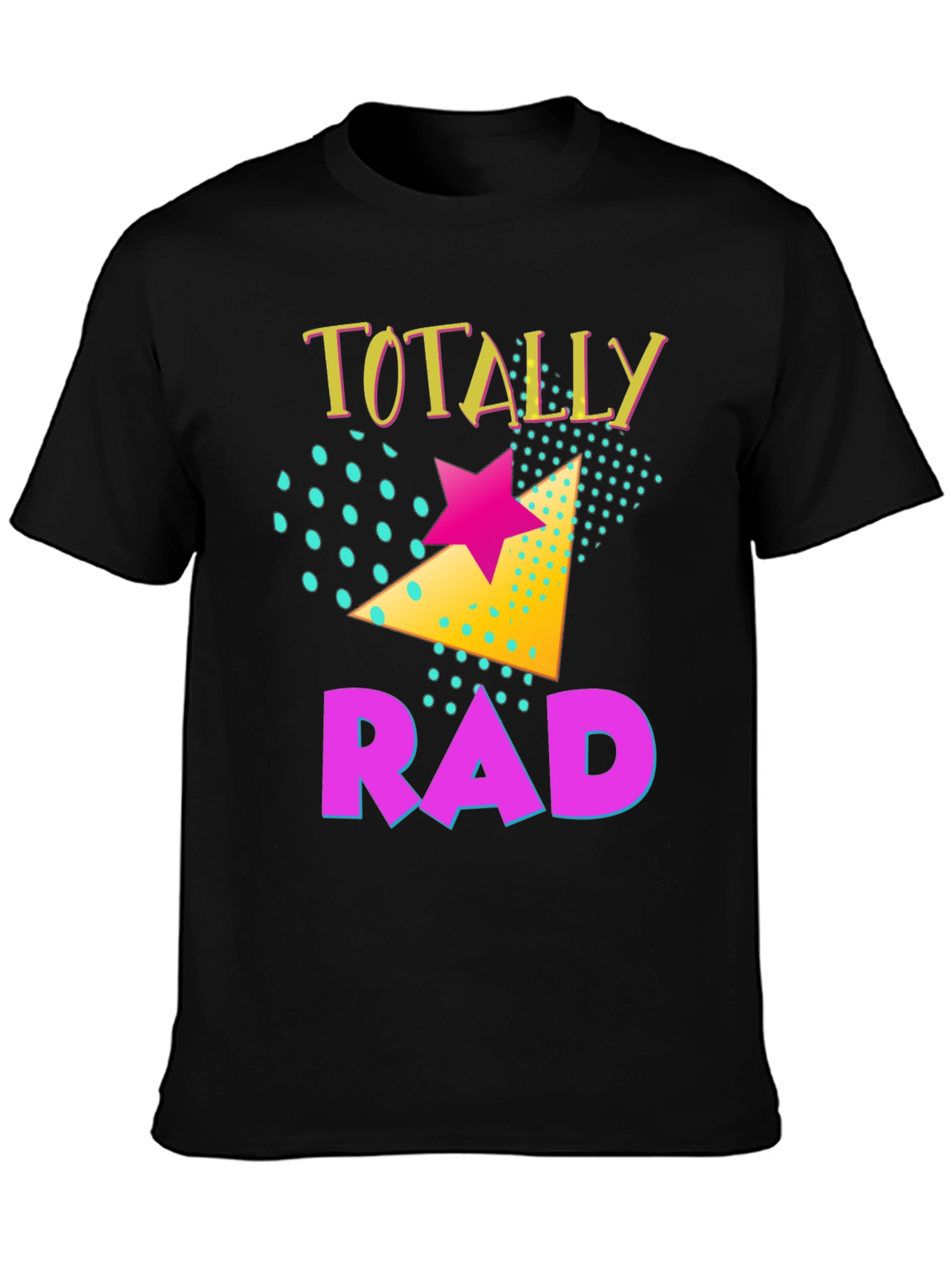 Totally Rad Retro Graphic T-Shirt