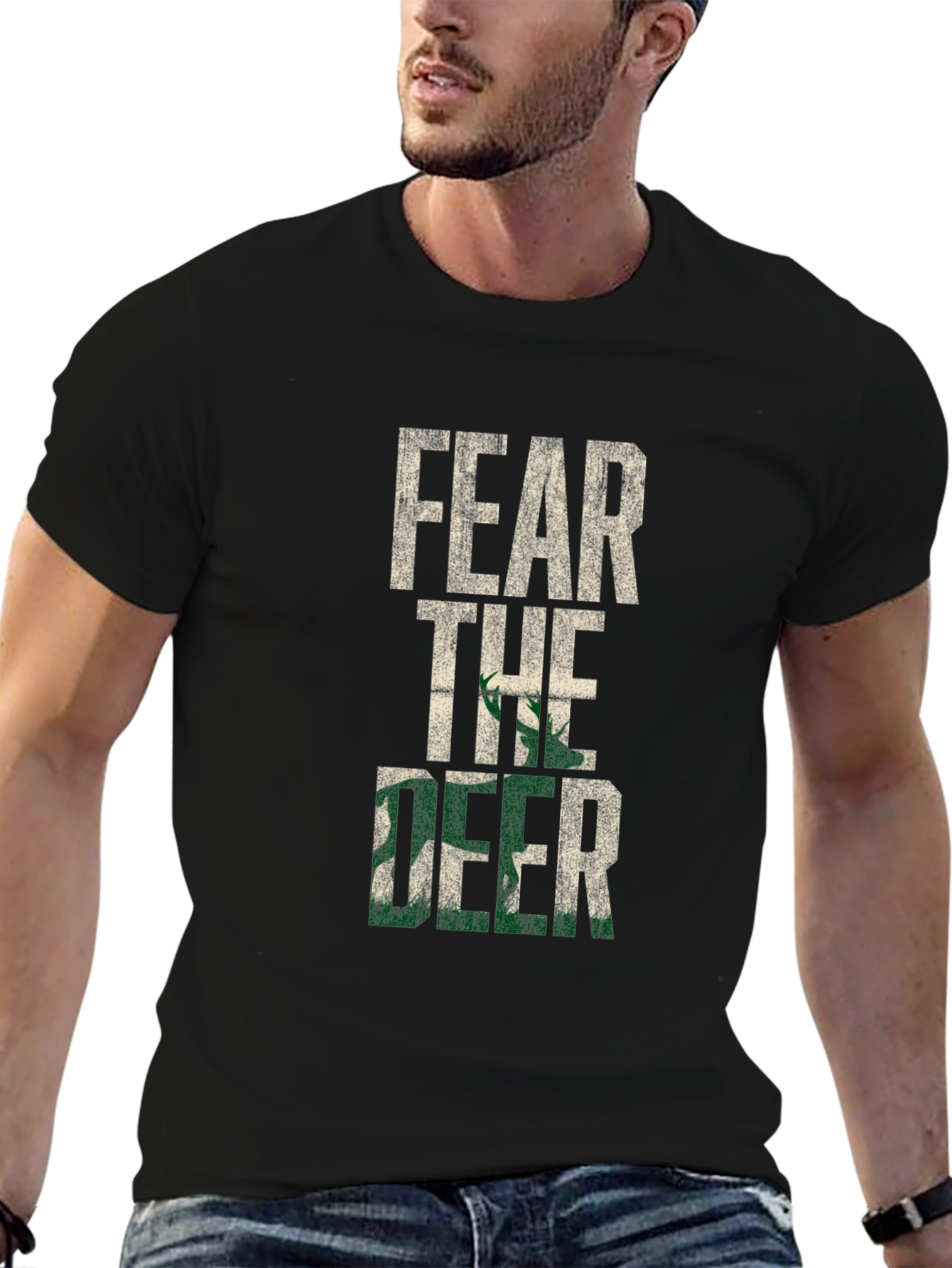 Fear the Deer T-Shirt - Milwaukee Bucks Fan Tee
