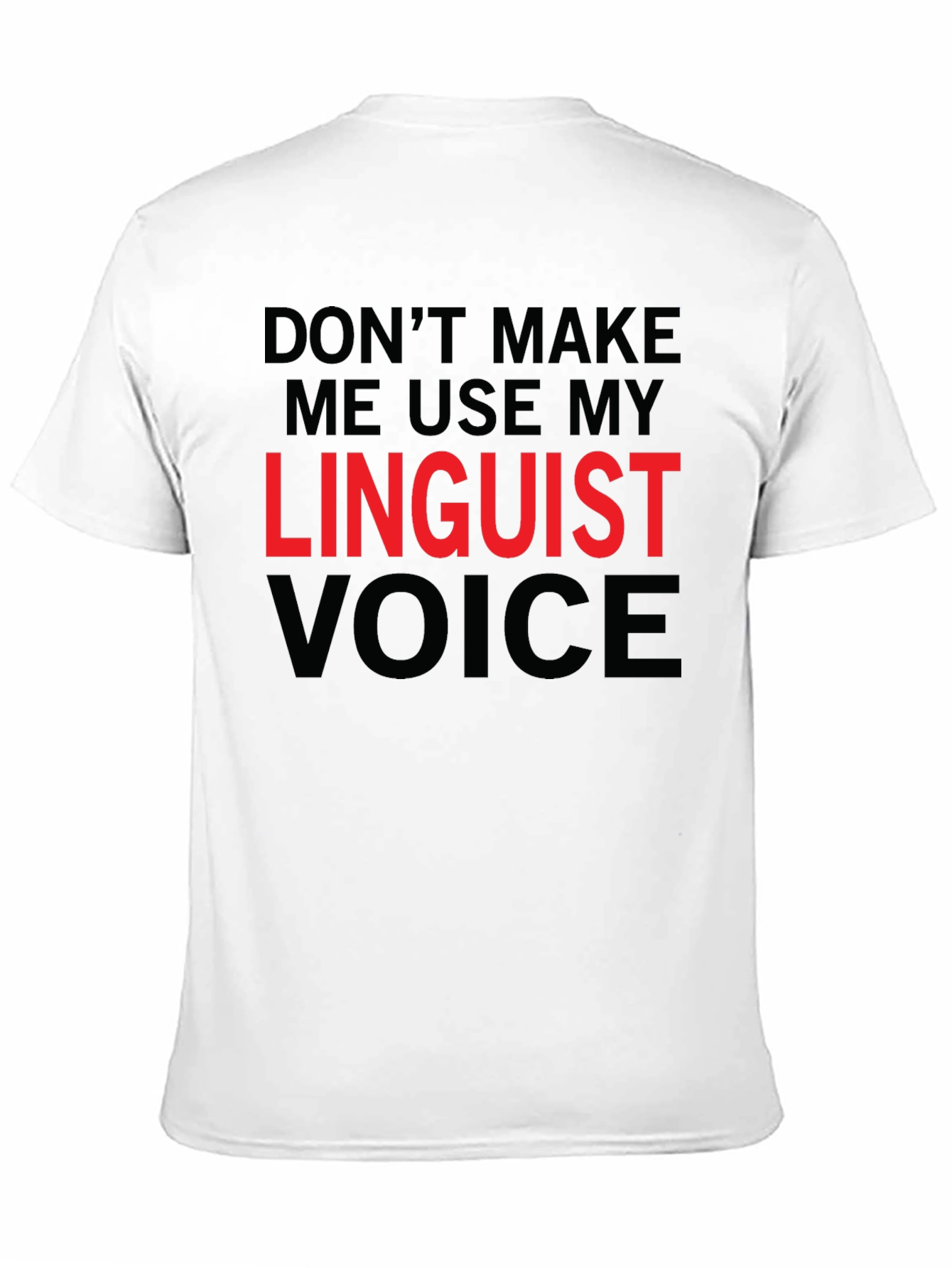 Linguist Voice Graphic Tee - Funny T-Shirt