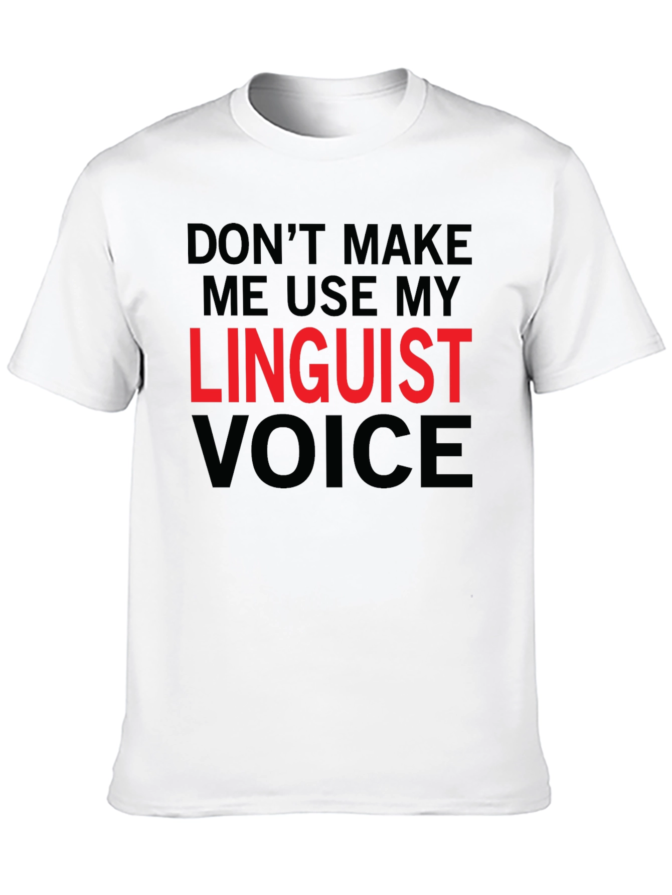 Linguist Voice Graphic Tee - Funny T-Shirt