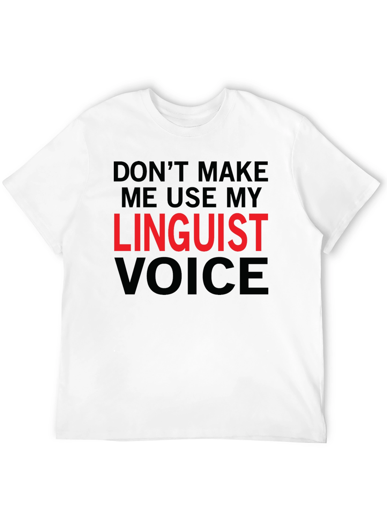 Linguist Voice Graphic Tee - Funny T-Shirt