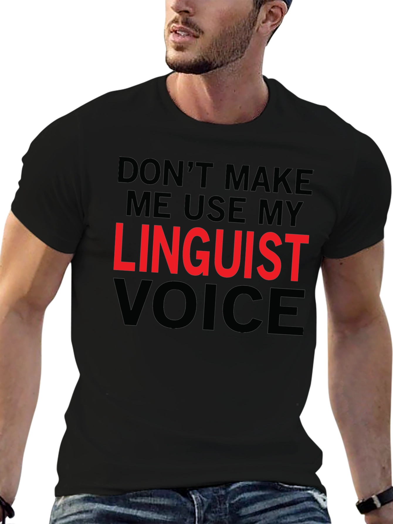 Linguist Voice Graphic Tee - Funny T-Shirt