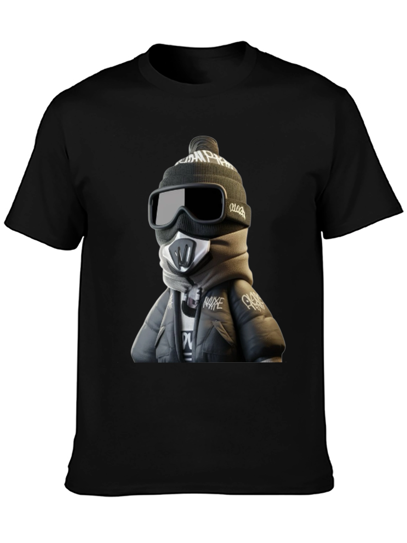 Urban Style Character Graphic Print T-Shirt