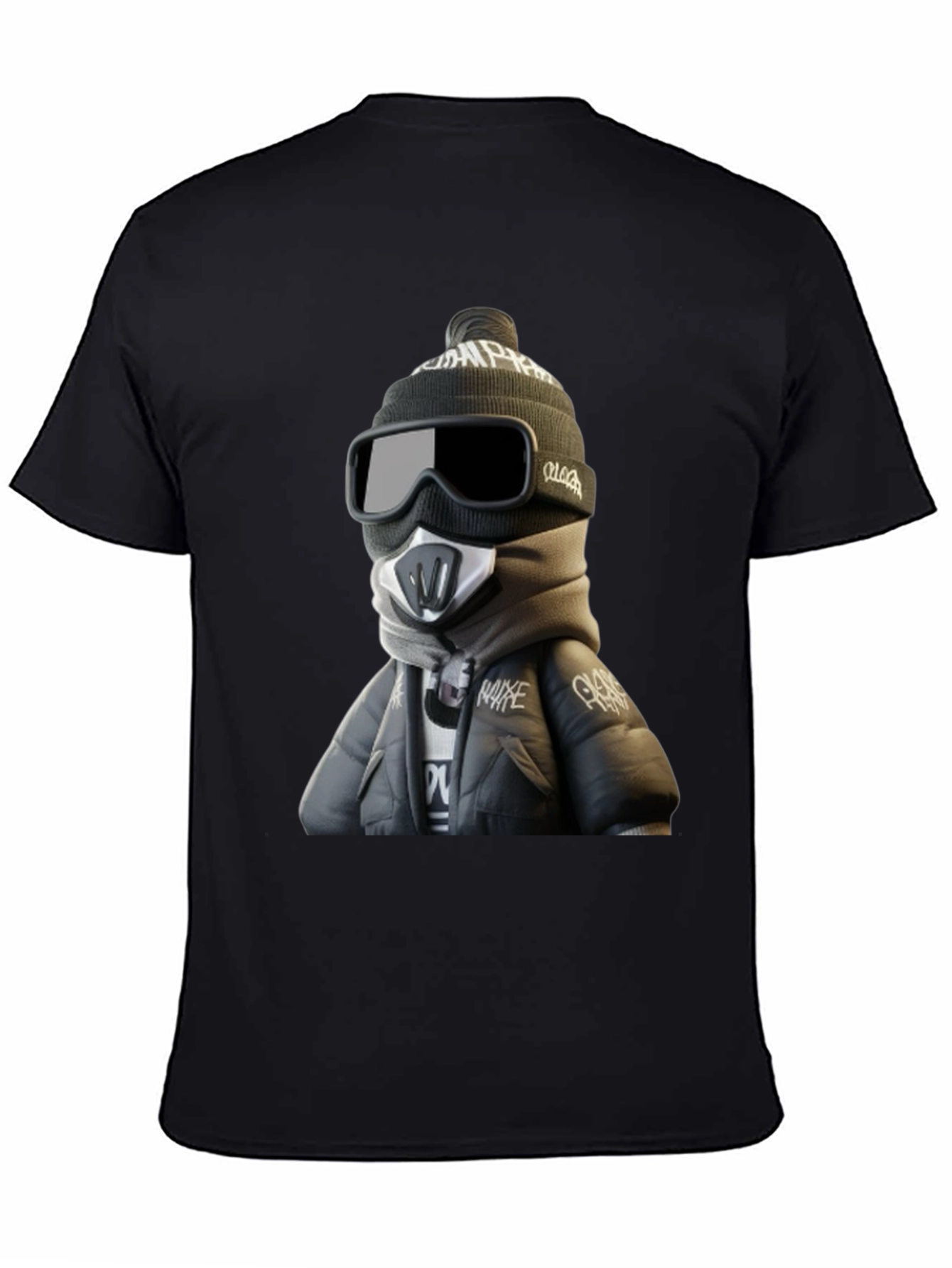 Urban Style Character Graphic Print T-Shirt