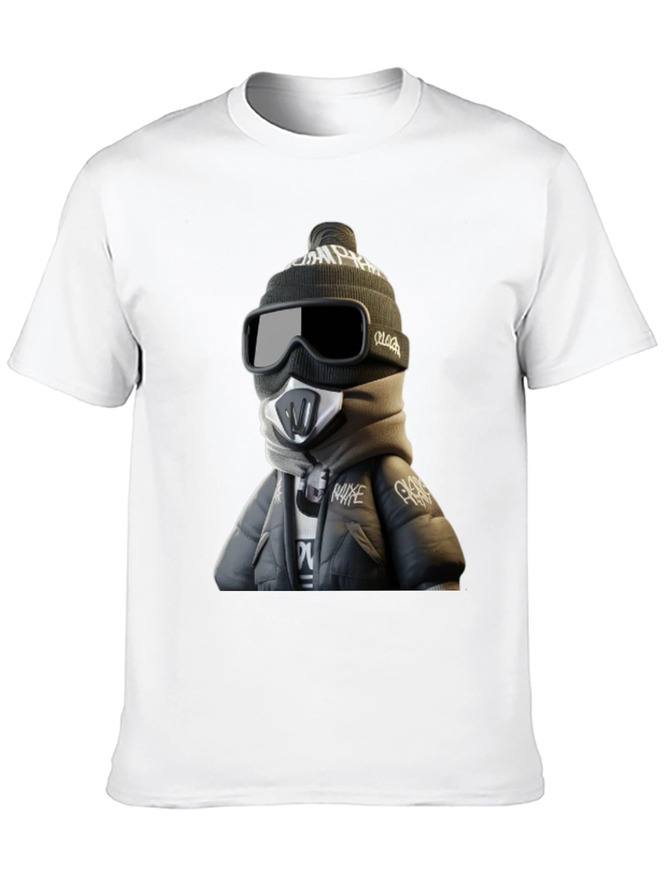 Urban Style Character Graphic Print T-Shirt