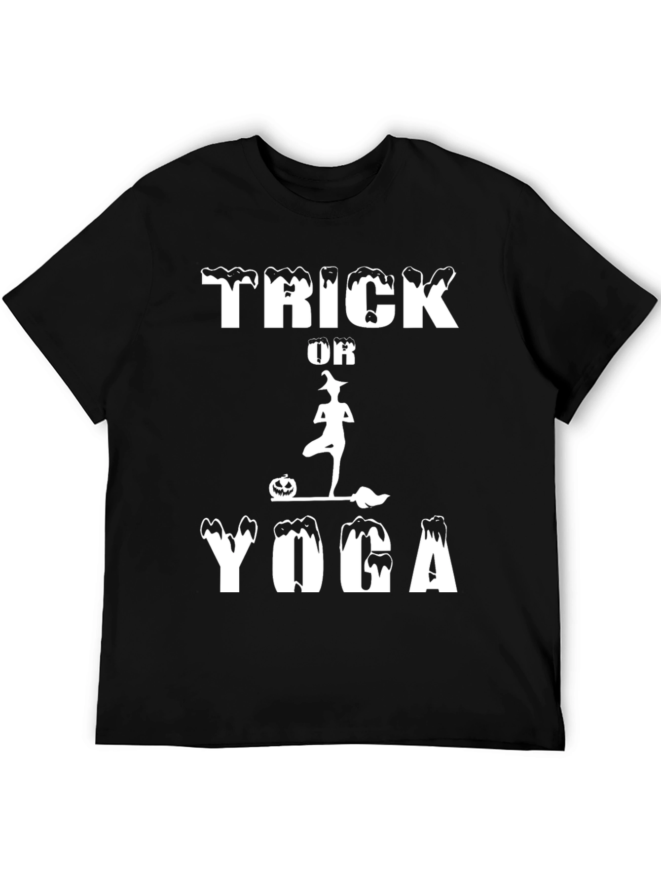 Trick Or Yoga Halloween T-Shirt