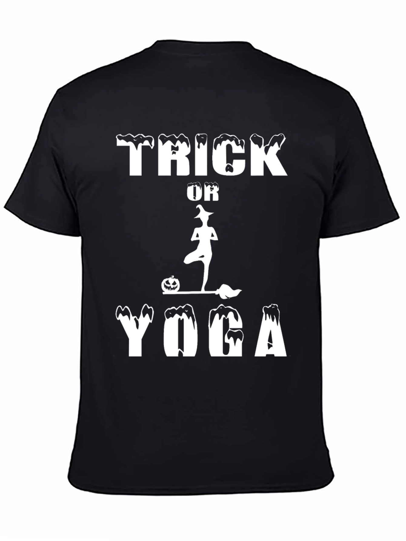 Trick Or Yoga Halloween T-Shirt