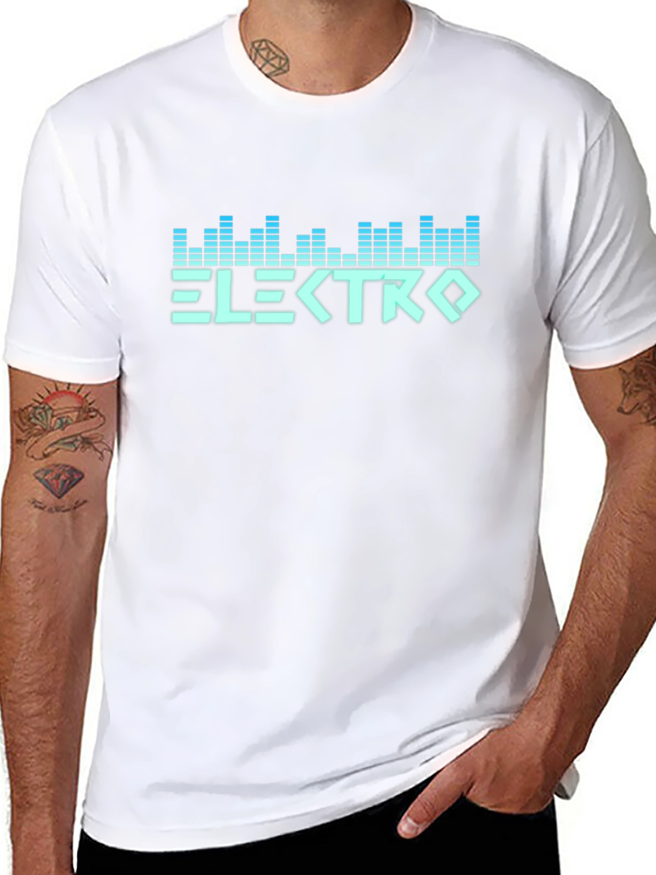 Electro Music Equalizer T-Shirt - Cool Graphic Tee