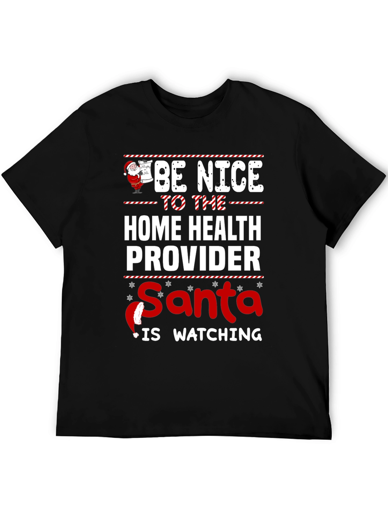 Home Health Provider Christmas T-Shirt