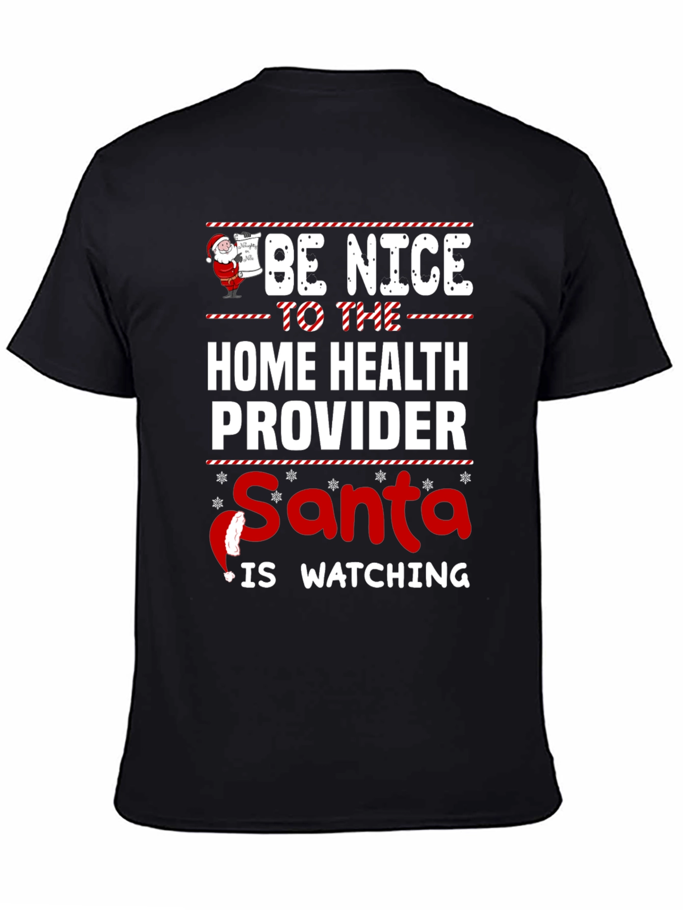 Home Health Provider Christmas T-Shirt