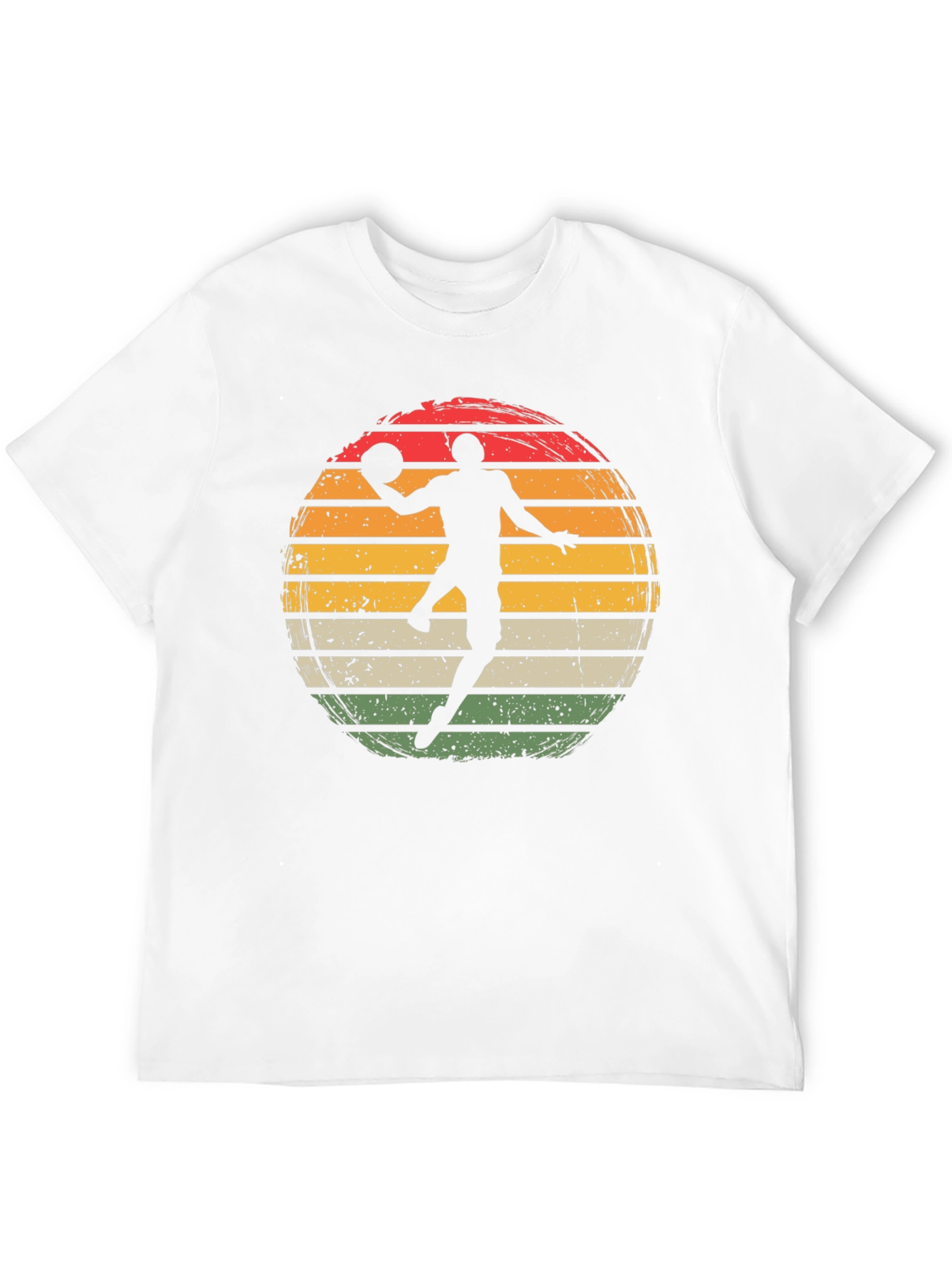 Retro Basketball Player Graphic Tee