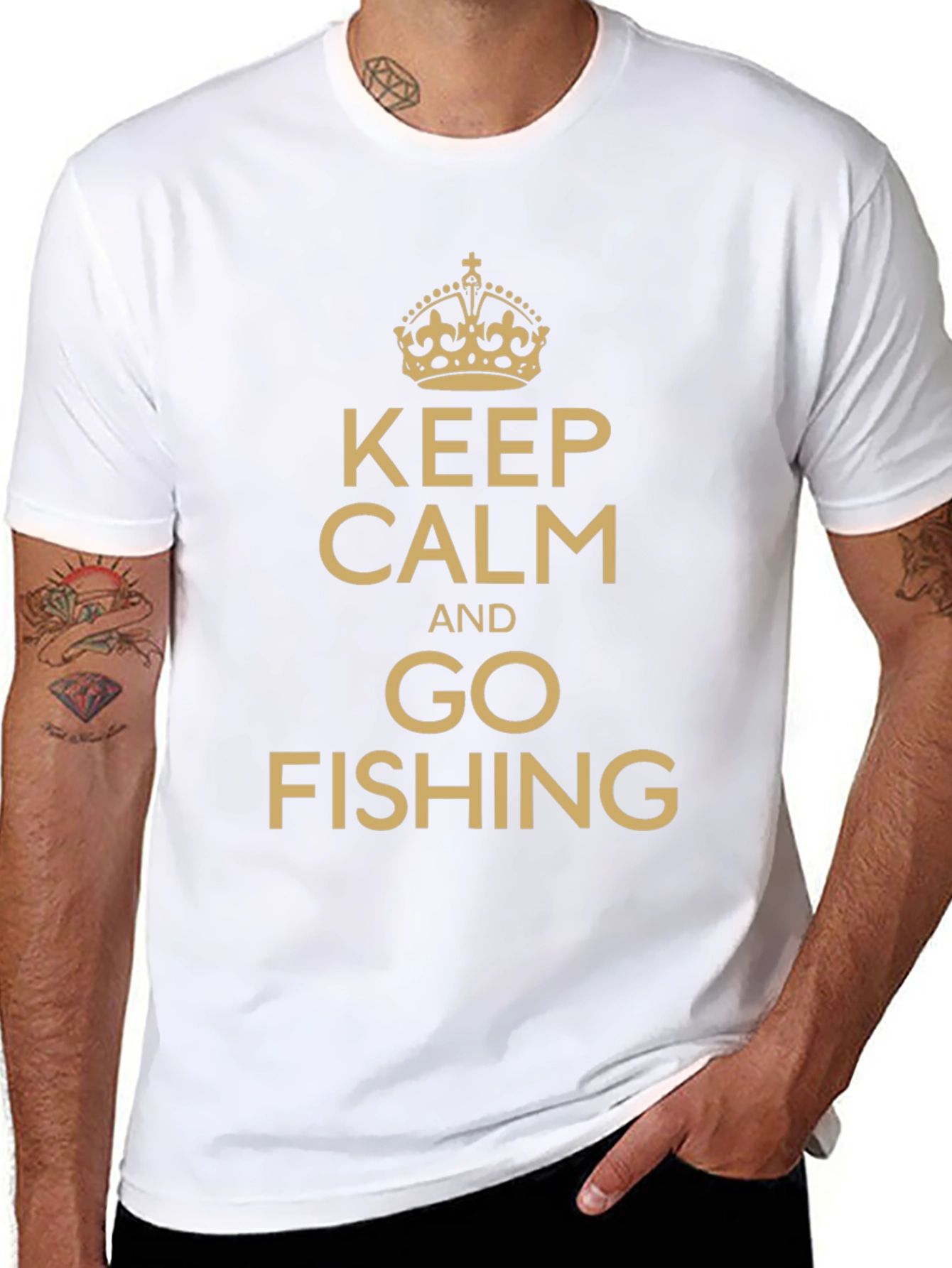 Keep Calm and Go Fishing T-Shirt