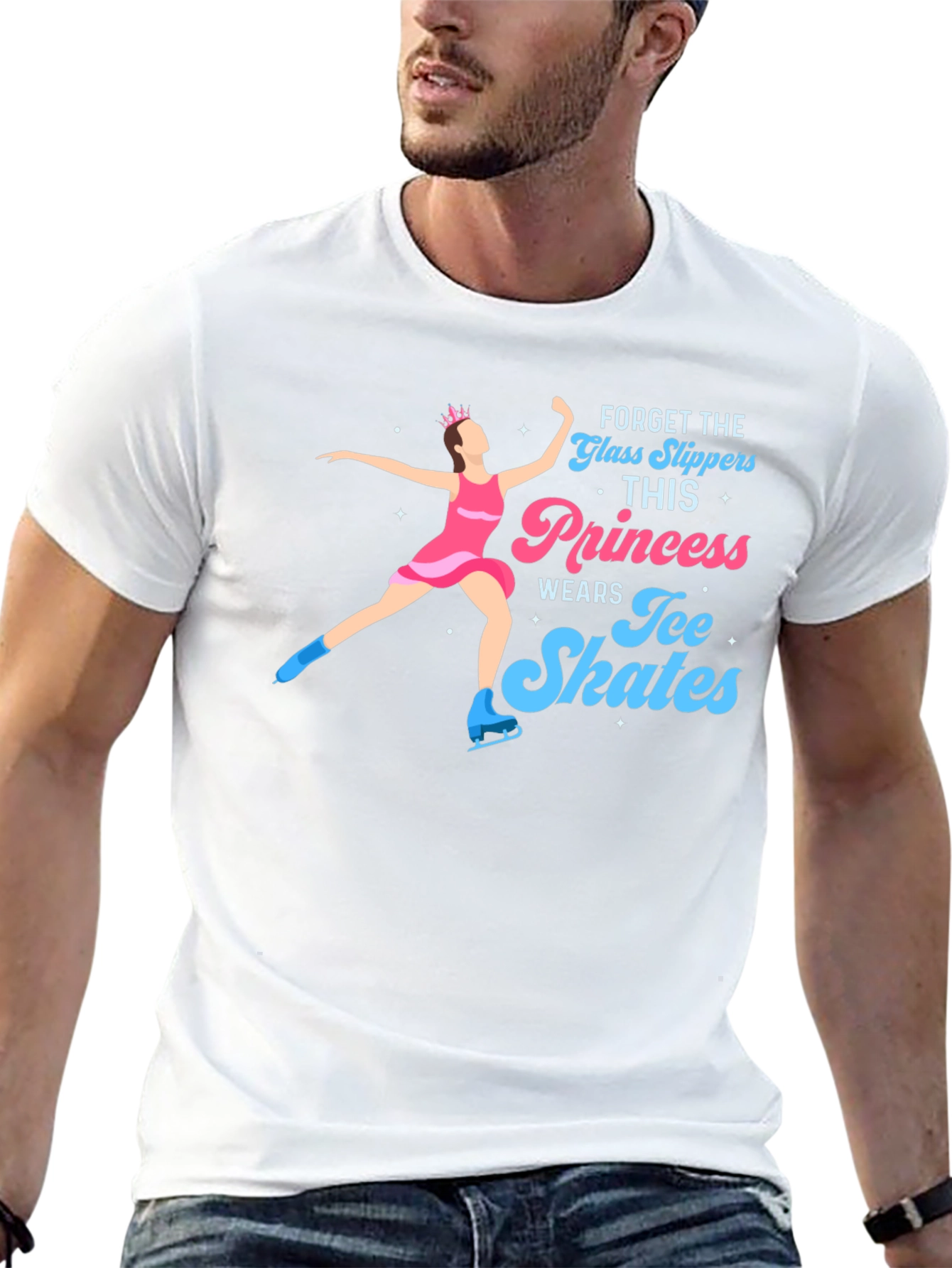 Ice Skating Princess Tee - Forget Glass Slippers!