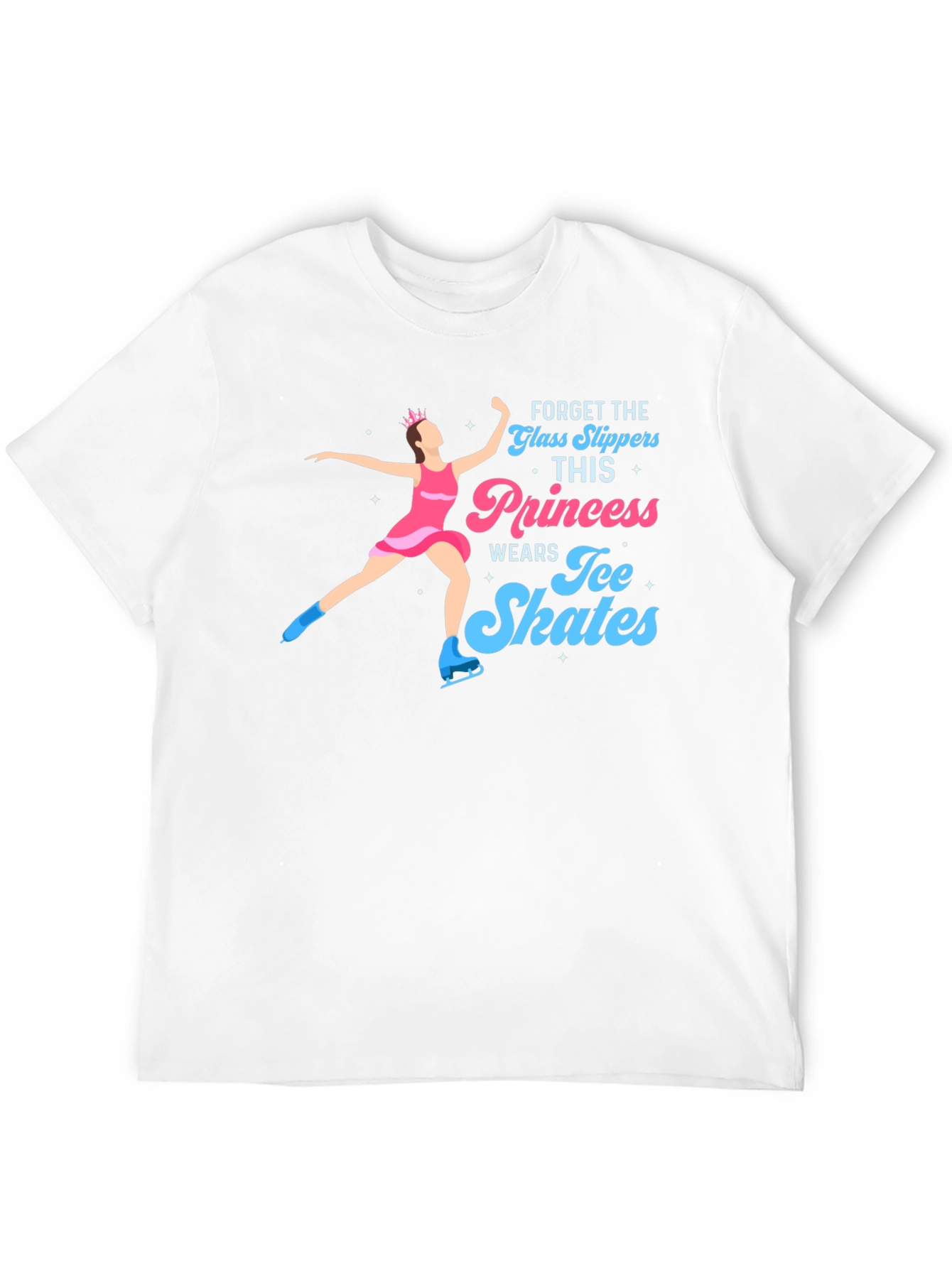 Ice Skating Princess Tee - Forget Glass Slippers!