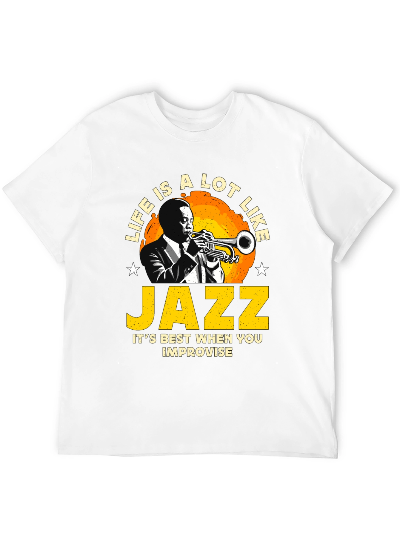 Life is Jazz T-Shirt - Improvise Style