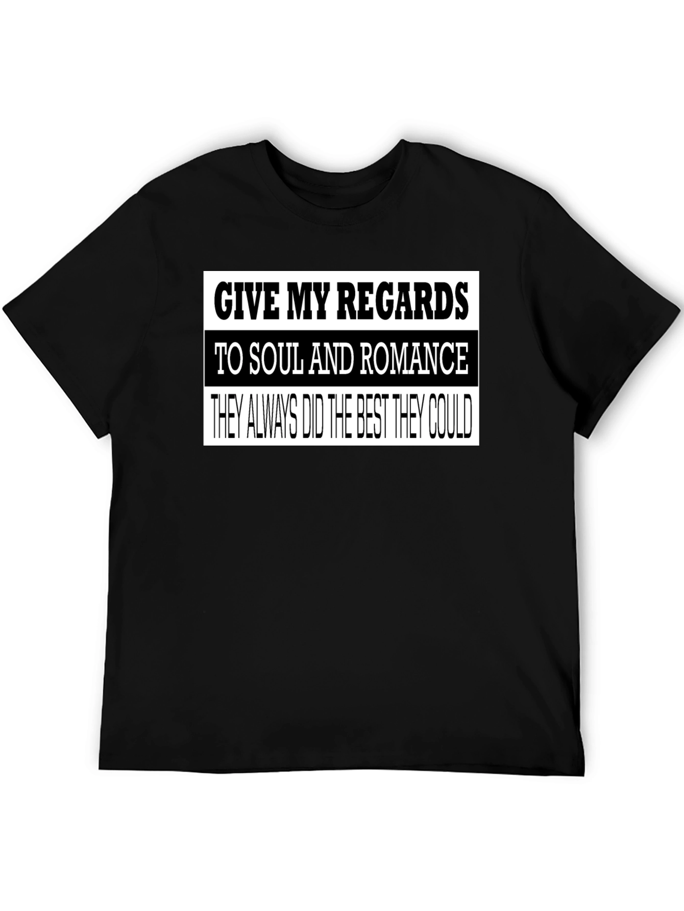 Soul & Romance Graphic Tee - Black T-Shirt