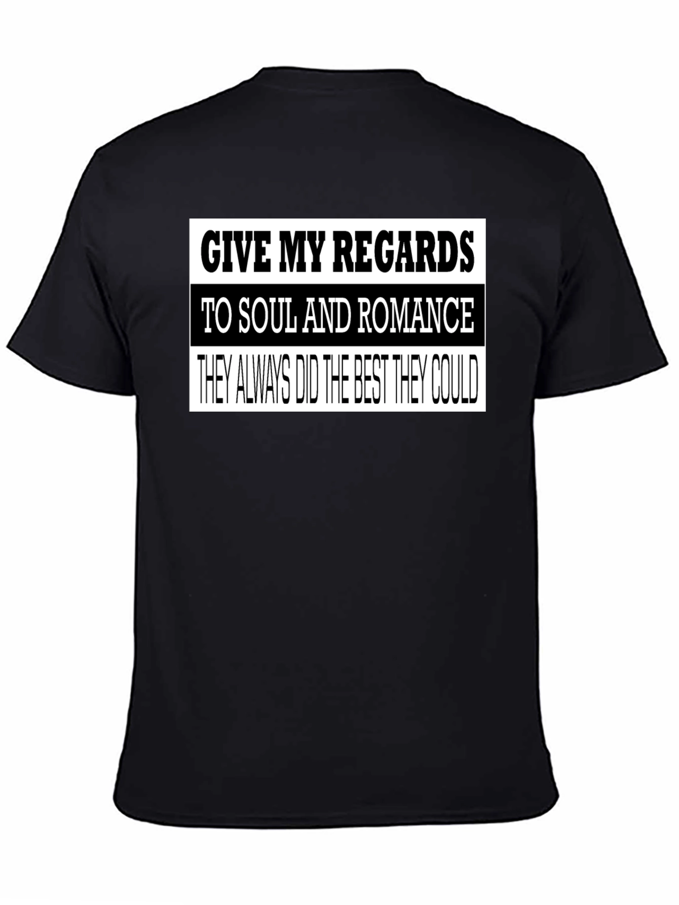 Soul & Romance Graphic Tee - Black T-Shirt