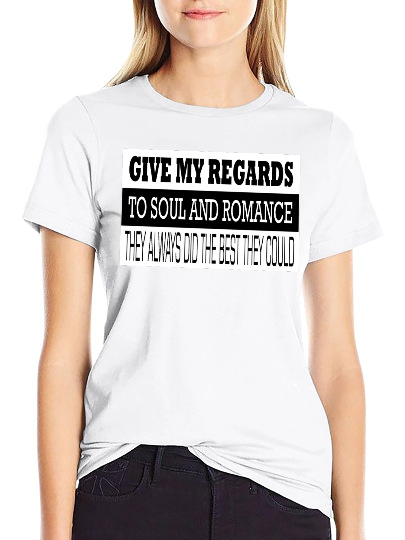 Soul & Romance Graphic Tee - Black T-Shirt
