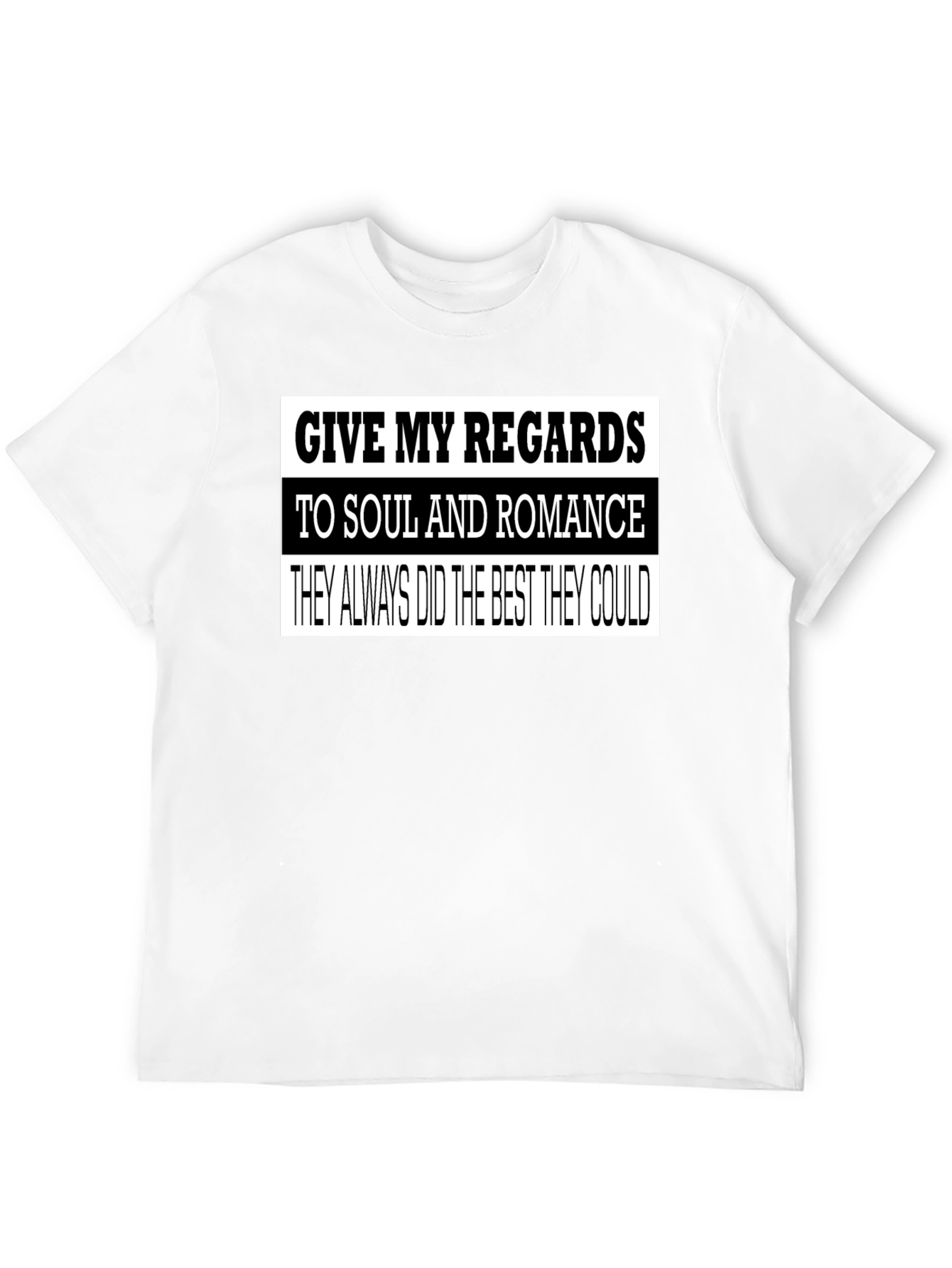 Soul & Romance Graphic Tee - Black T-Shirt