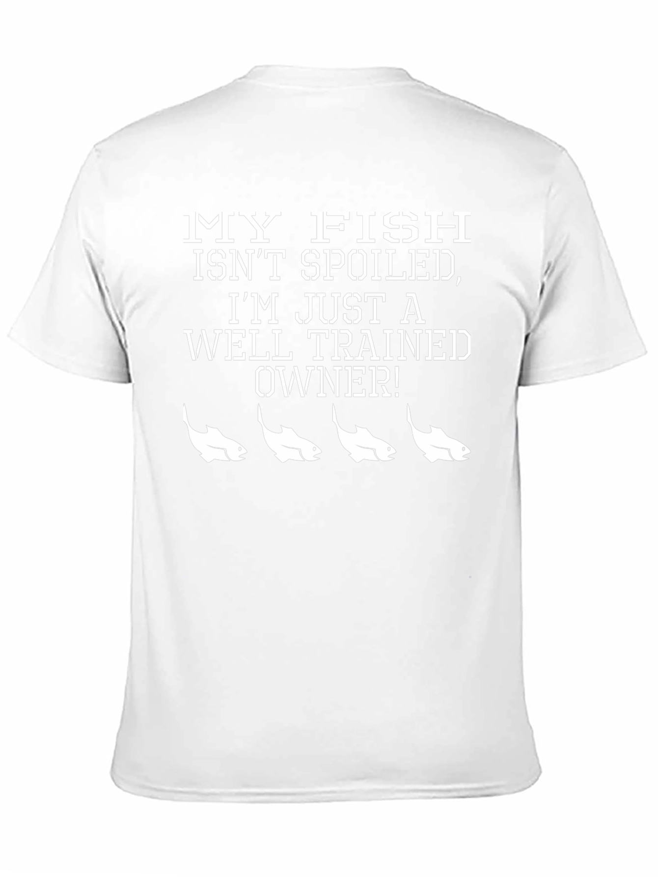 Funny Fish Owner Black T-Shirt