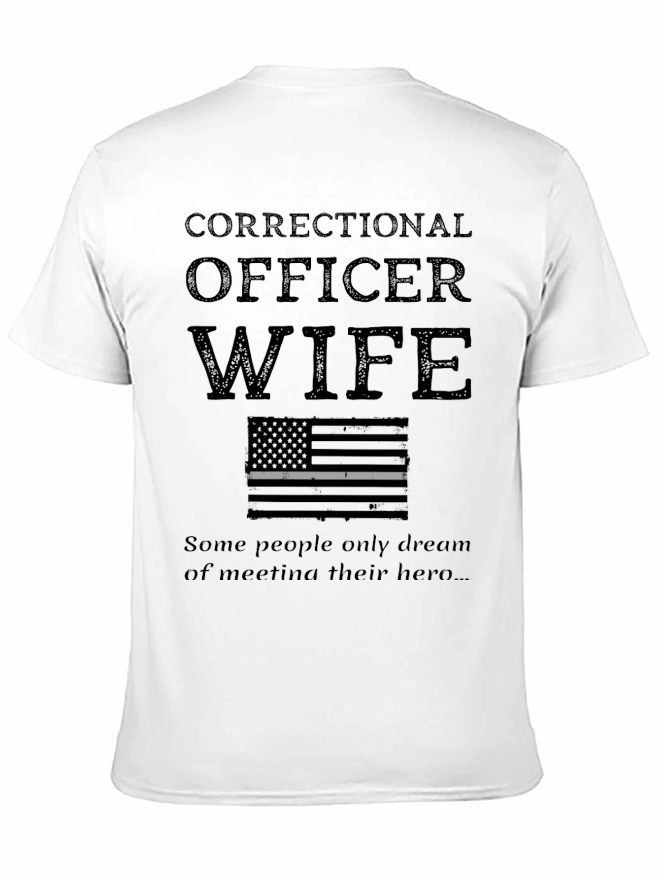 Correctional Officer Wife T-Shirt