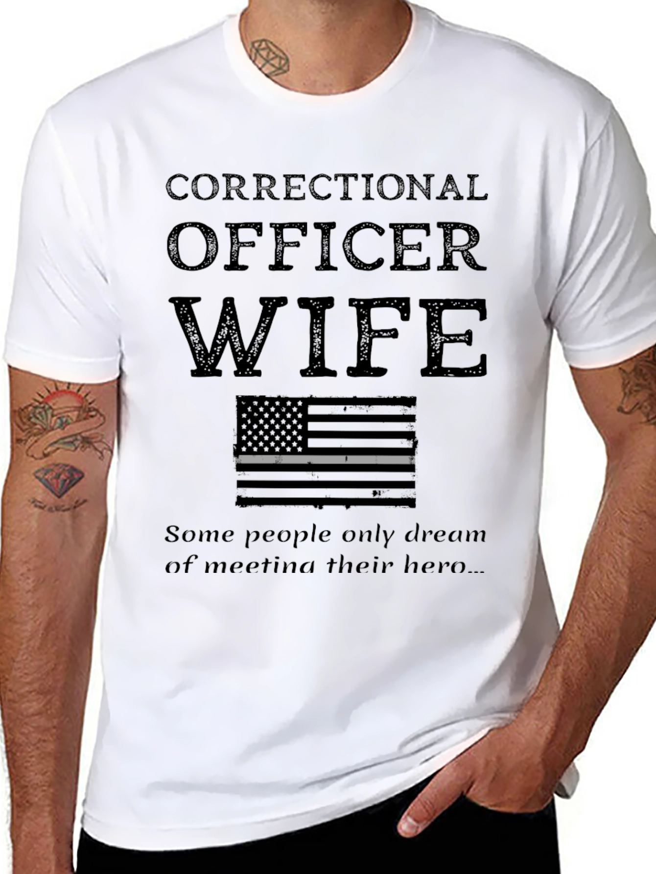 Correctional Officer Wife T-Shirt