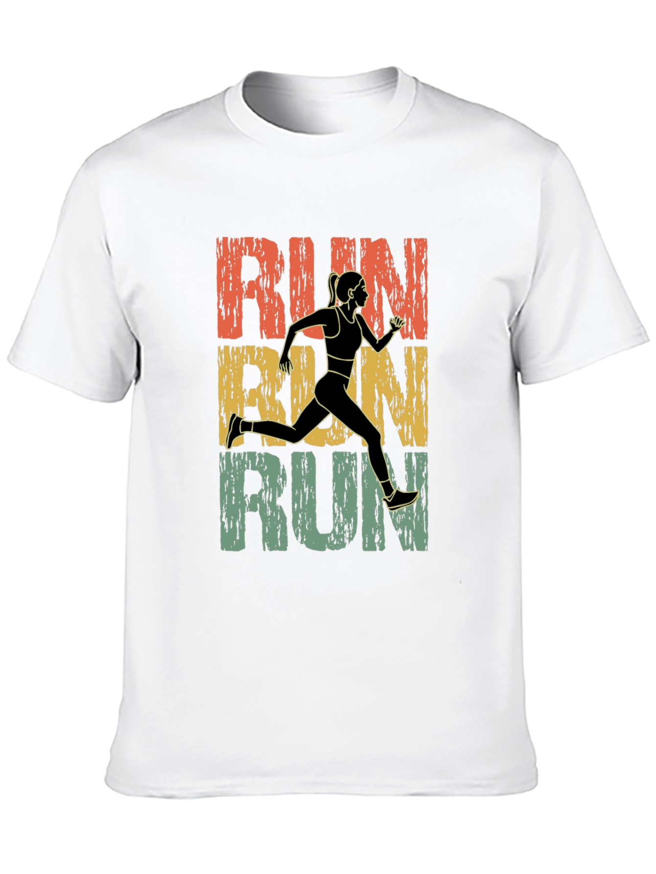 Retro Run Graphic T-Shirt