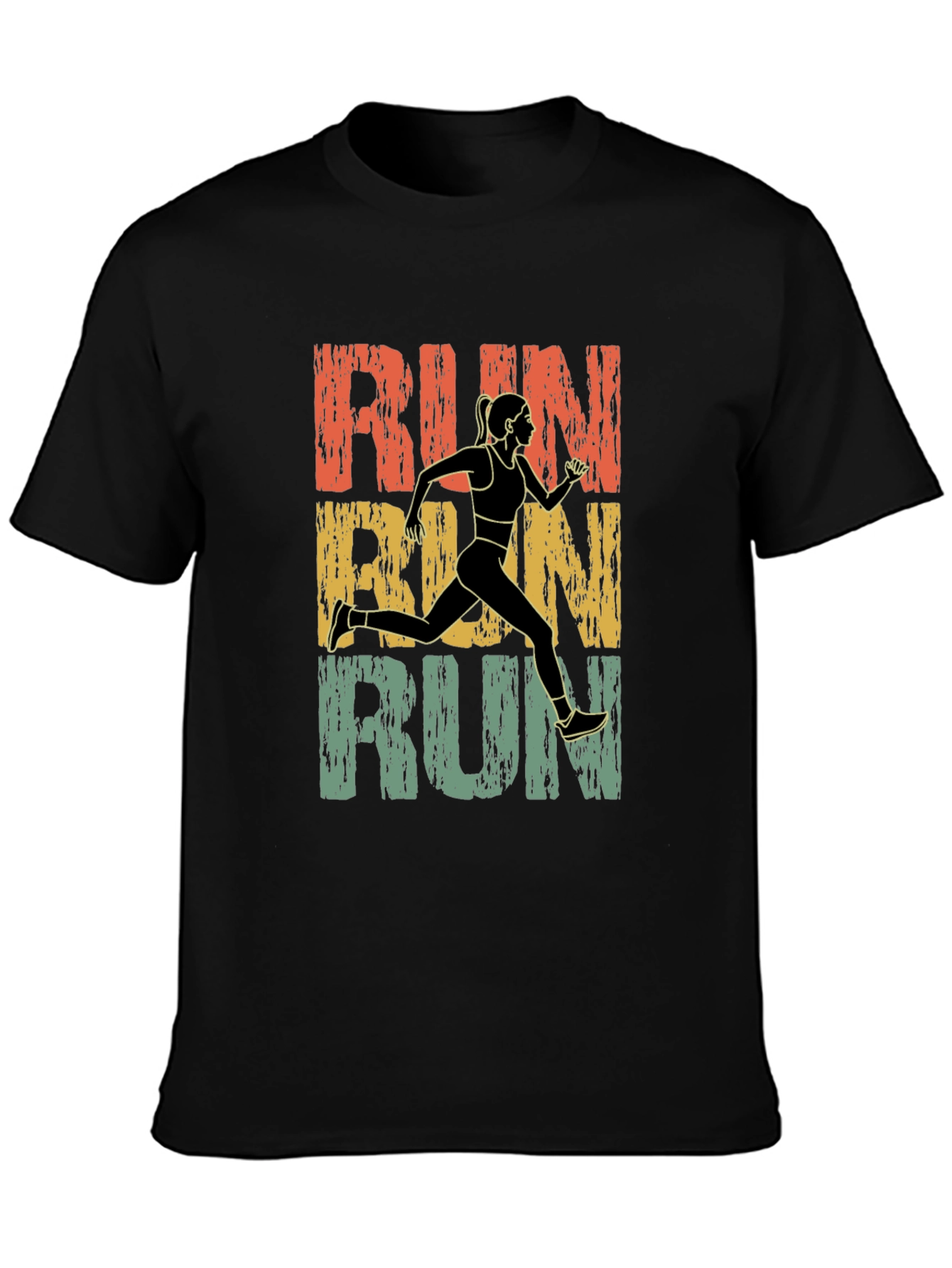 Retro Run Graphic T-Shirt