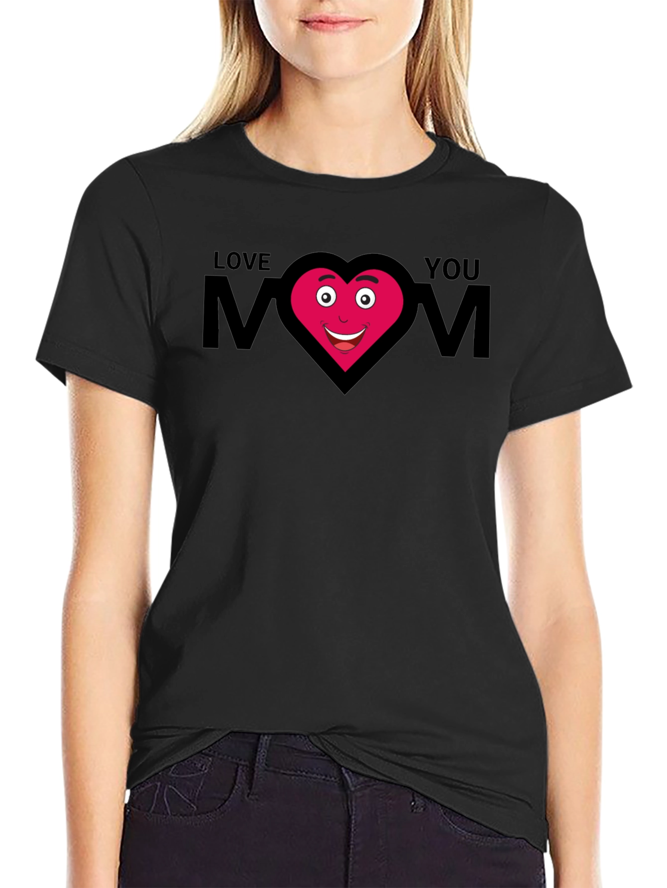 Love You Mom Graphic Tee