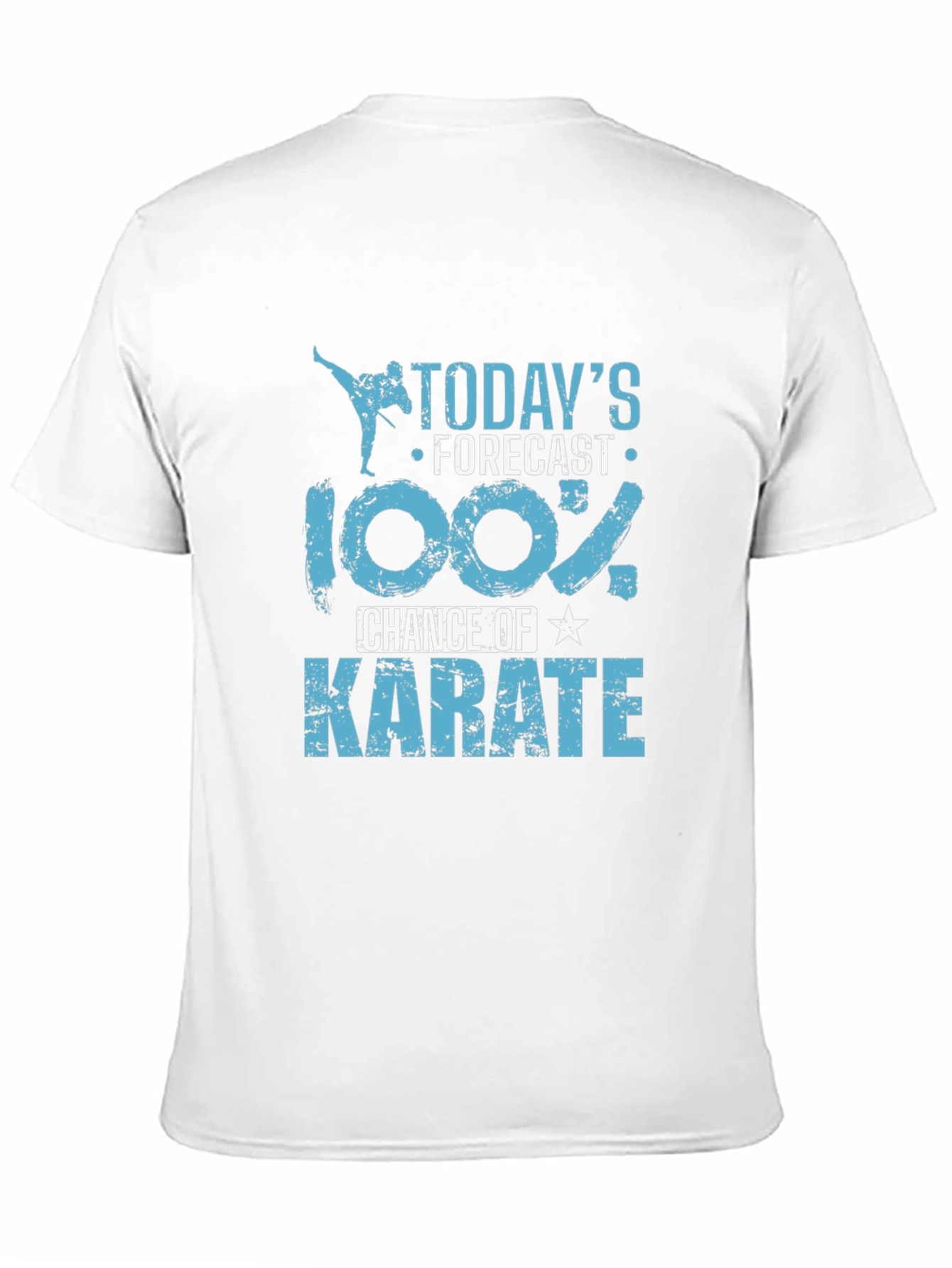 Karate Forecast Black Graphic T-Shirt